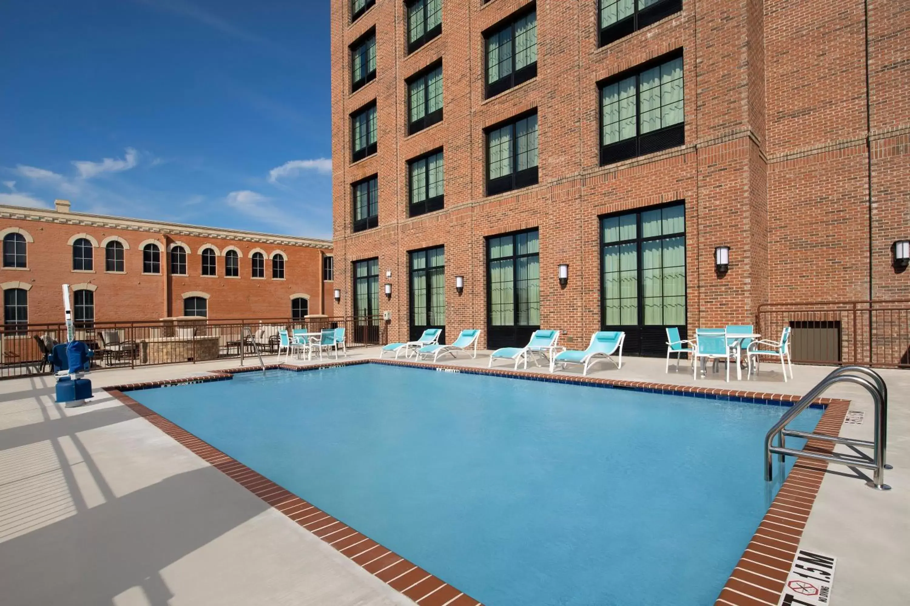 Swimming Pool in Holiday Inn Express Pensacola Downtown, an IHG Hotel