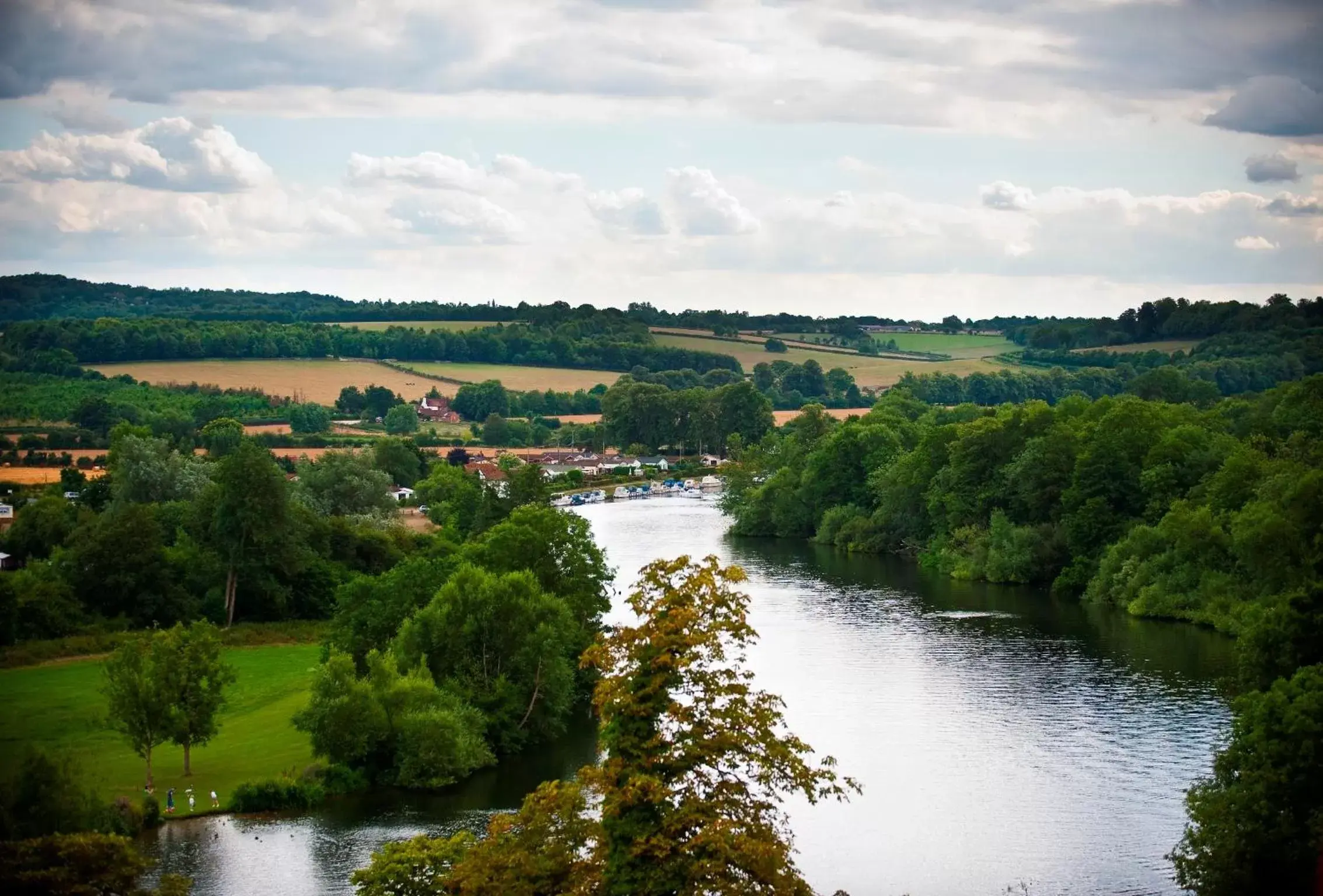 River view, Bird's-eye View in Danesfield House Hotel And Spa
