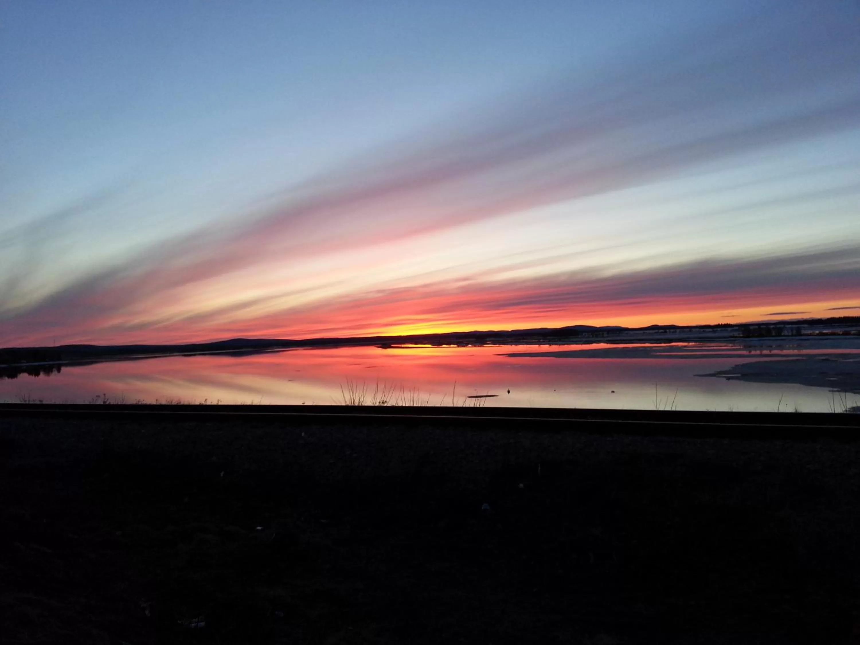 View (from property/room) in Hotel Kemijärvi