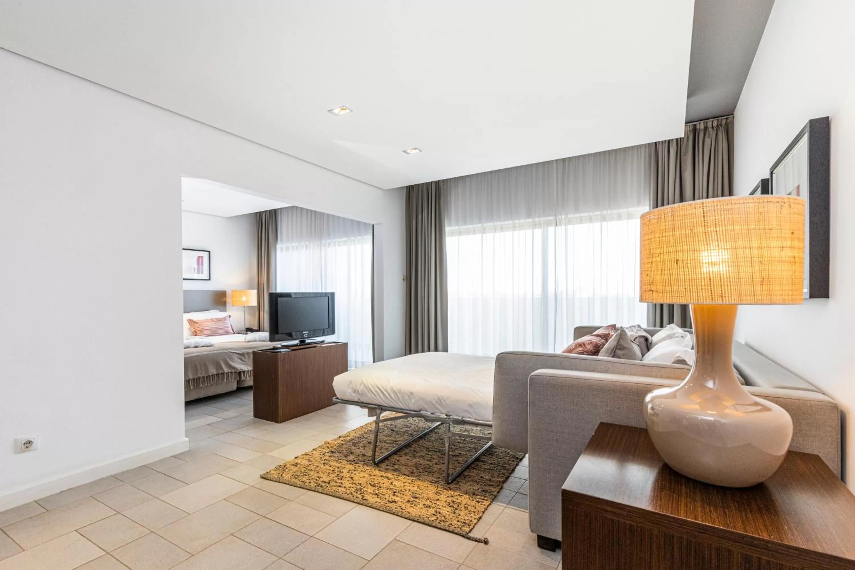 Living room, Bed in Pelican Alvor