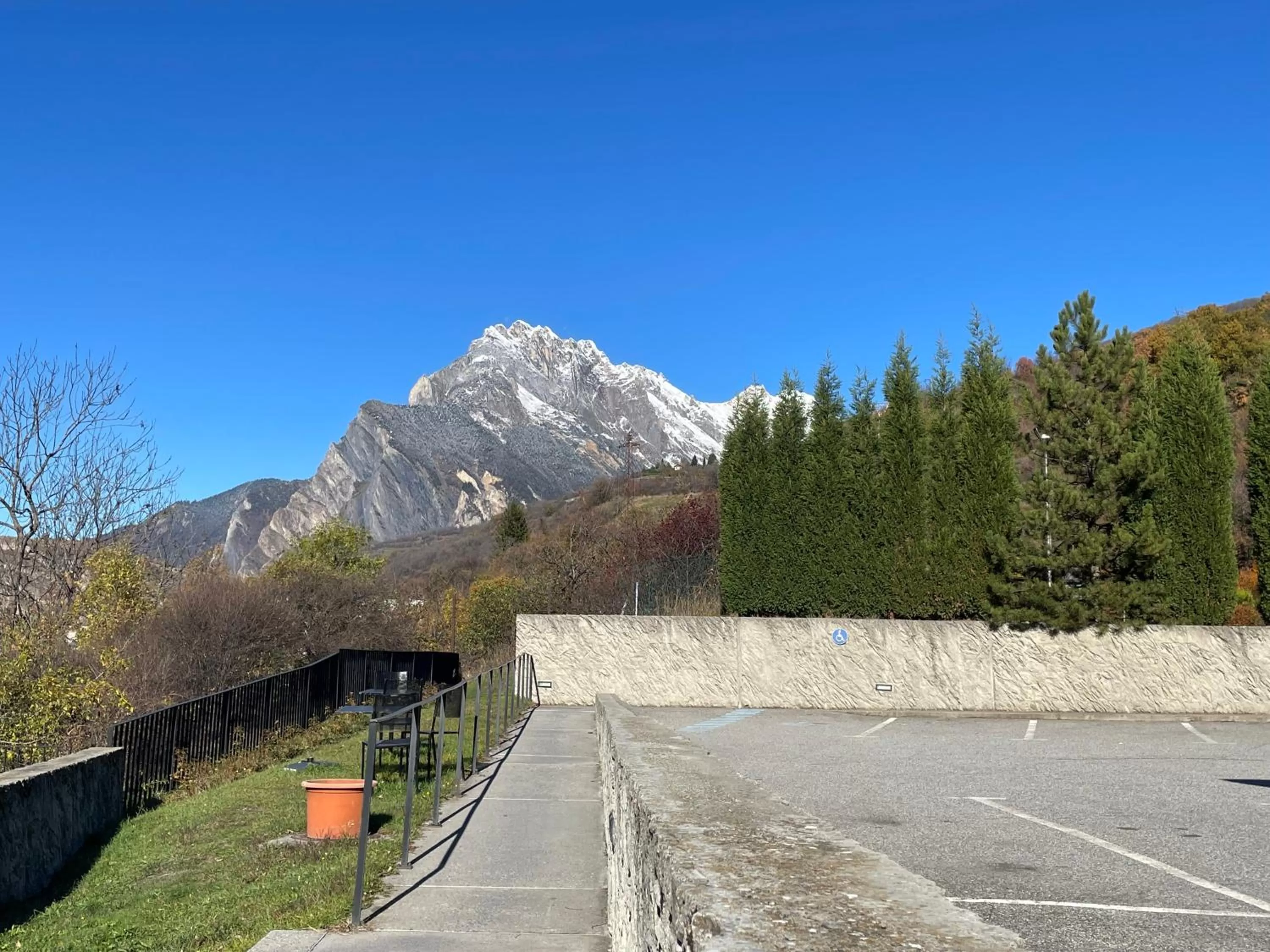 Balcony/Terrace in Hôtel Le Marintan