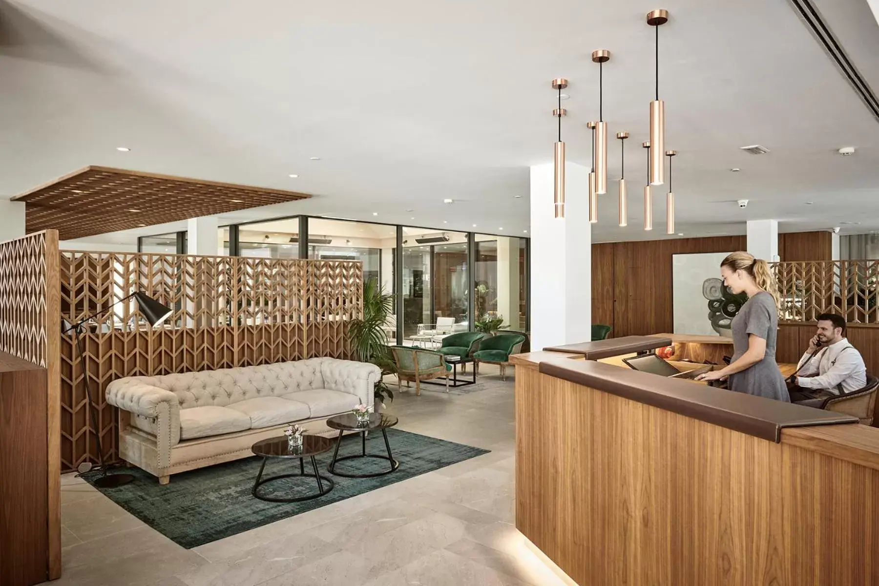 Lobby or reception in Es Princep - The Leading Hotels of the World Lobby or reception in Es Princep - The Leading Hotels of the World