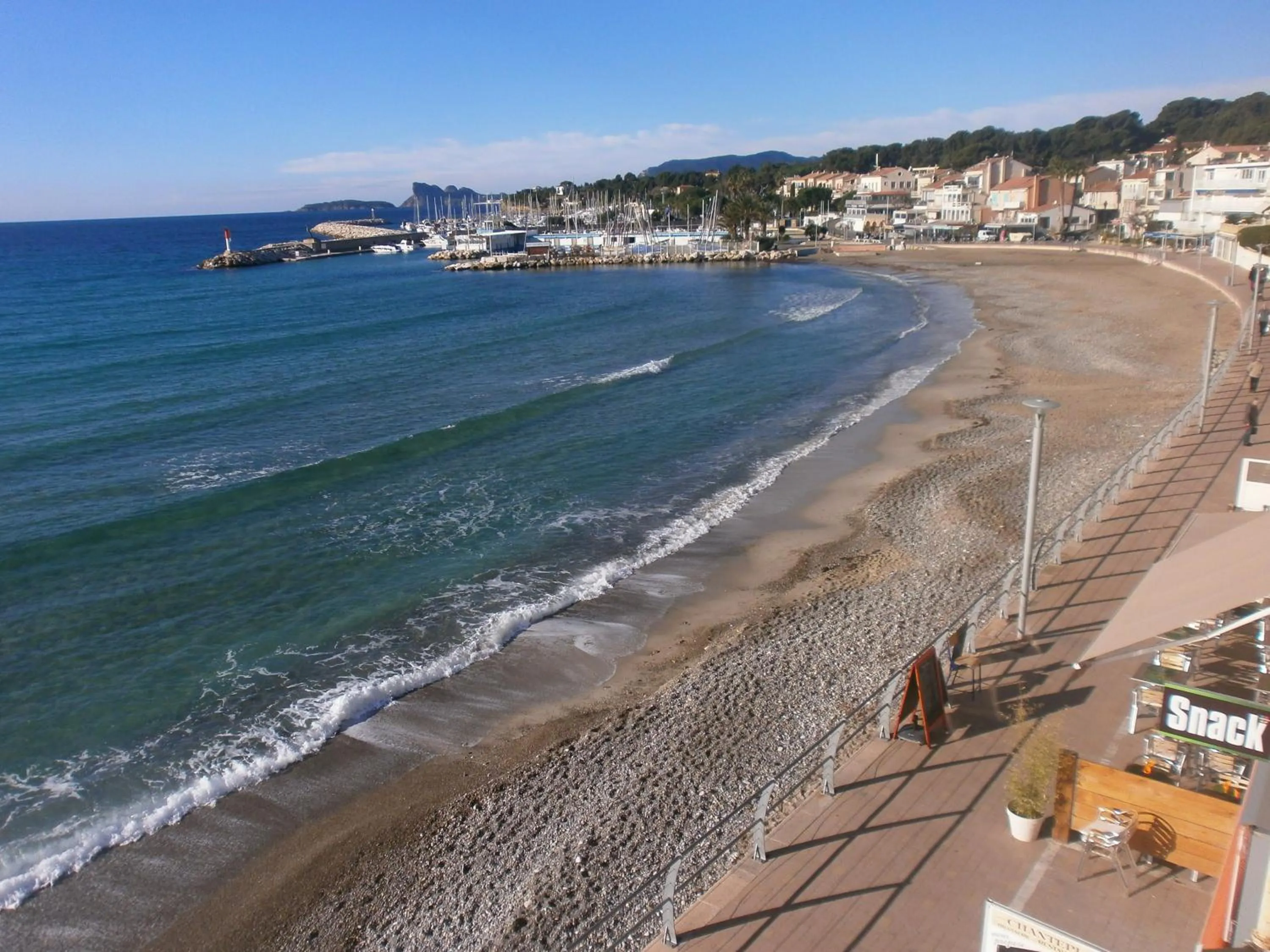 Sea view in Hotel Chanteplage