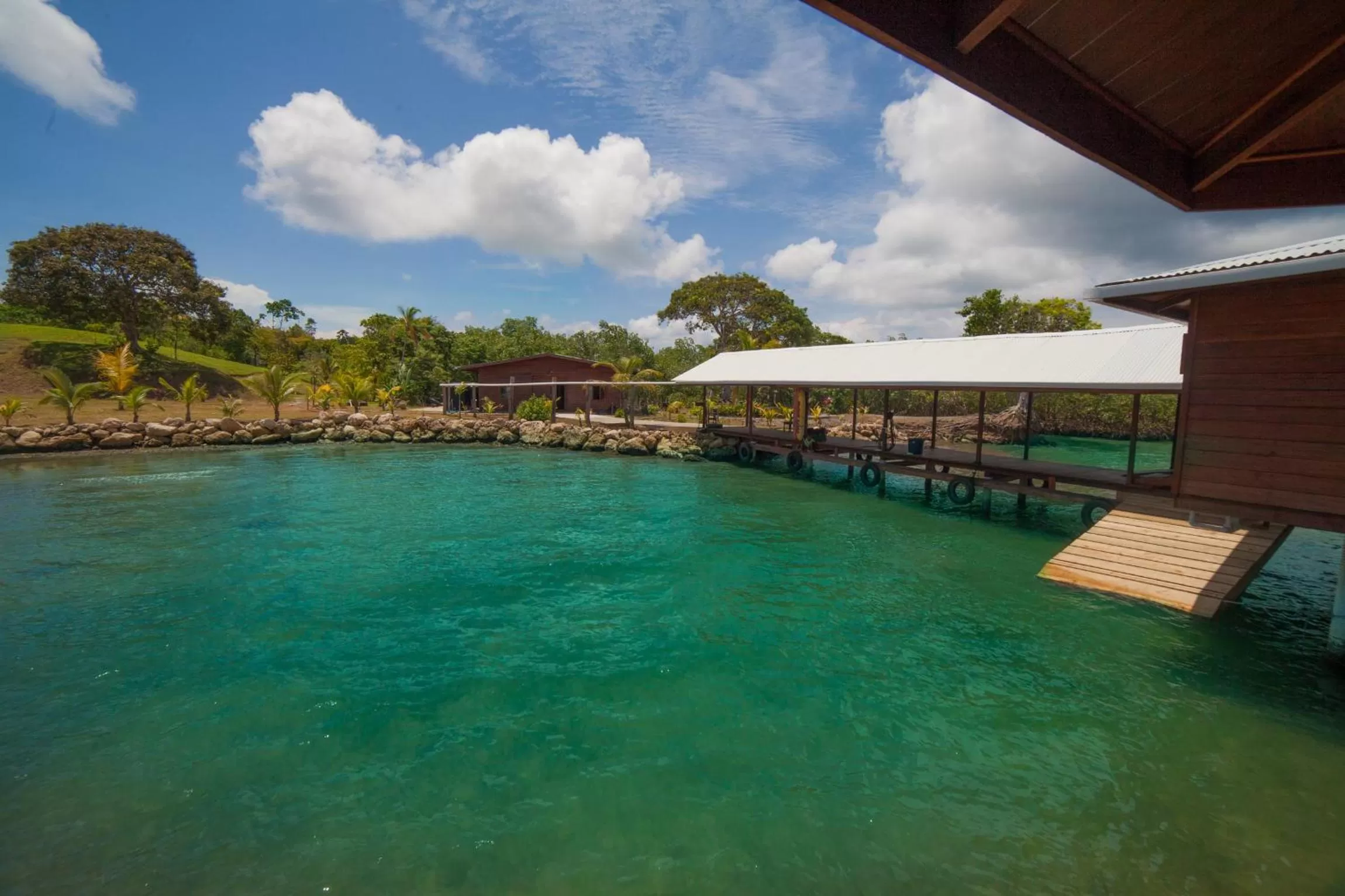 View (from property/room) in Aqui hoy cabañas