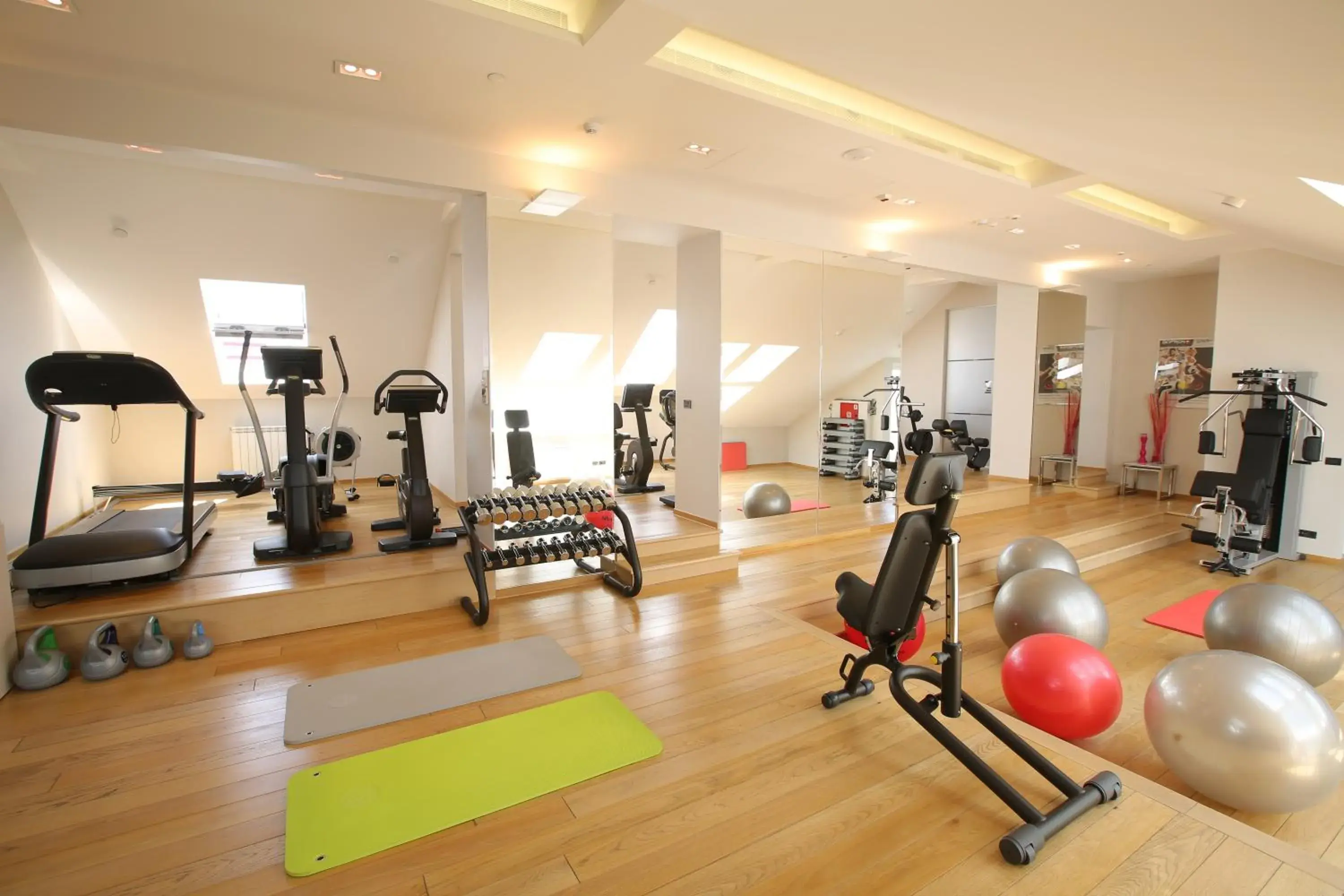 Fitness centre/facilities in Zepter Hotel Belgrade, member of Zepter Hotels Fitness centre/facilities in Zepter Hotel Belgrade, member of Zepter Hotels