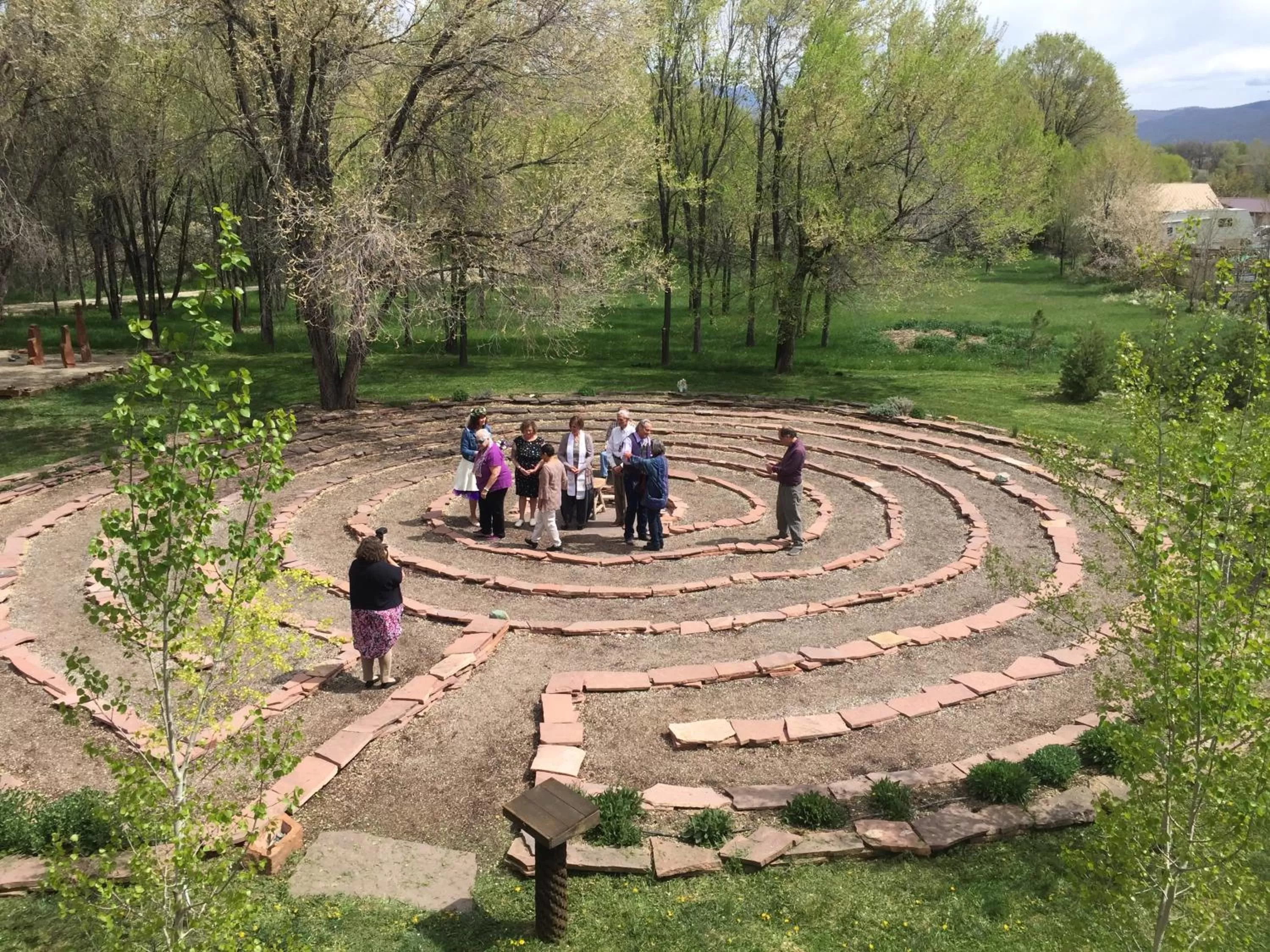 Spring in Adobe and Pines Inn Bed and Breakfast