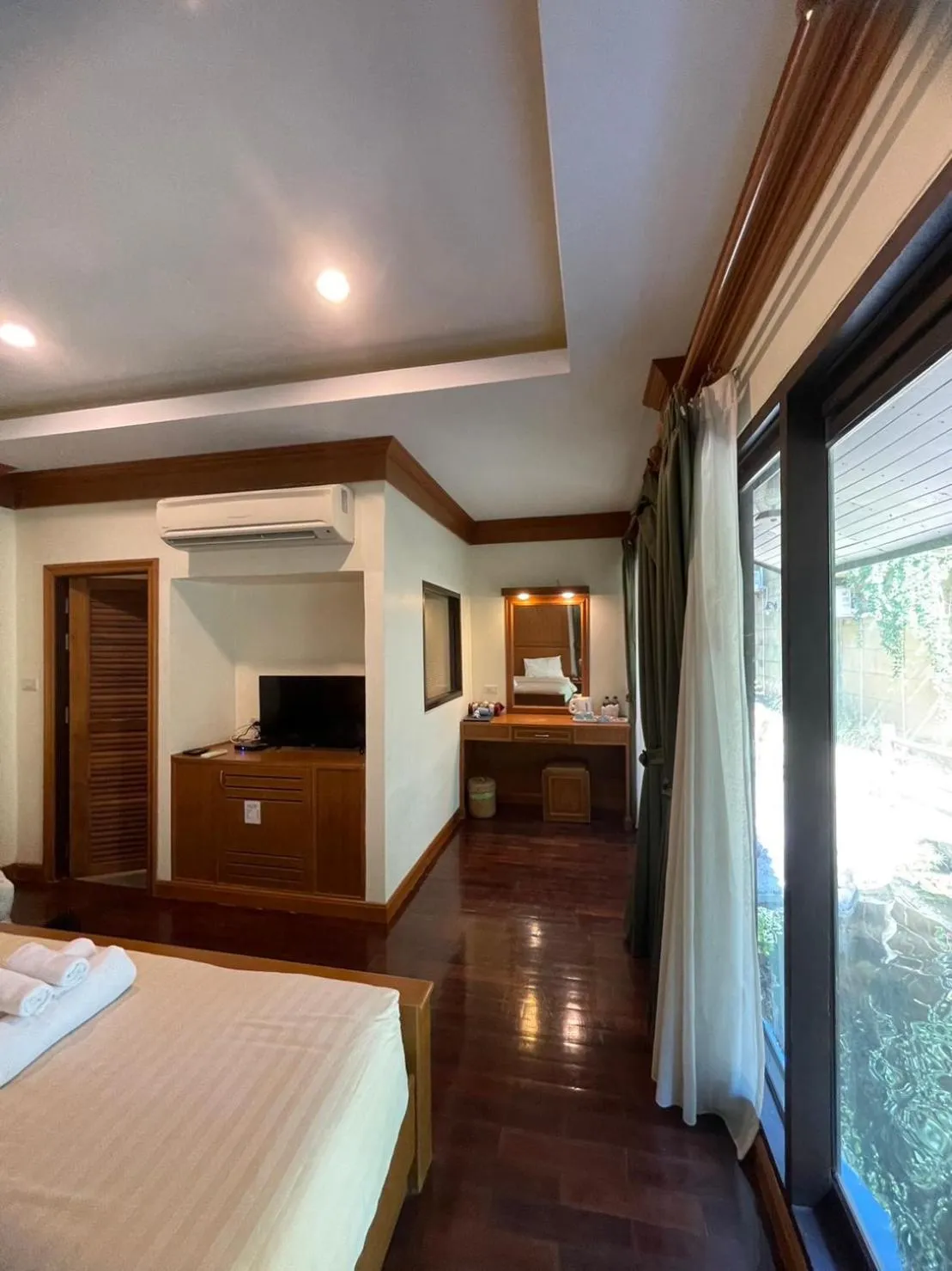 Bed in Blues River Resort