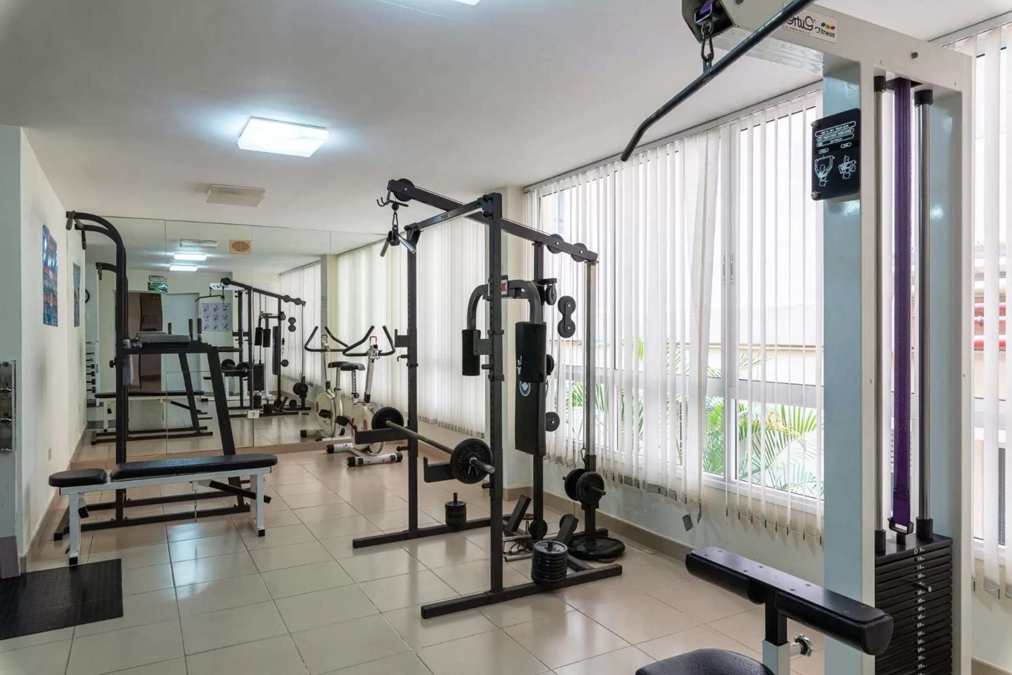 Fitness centre/facilities in Hotel Marte