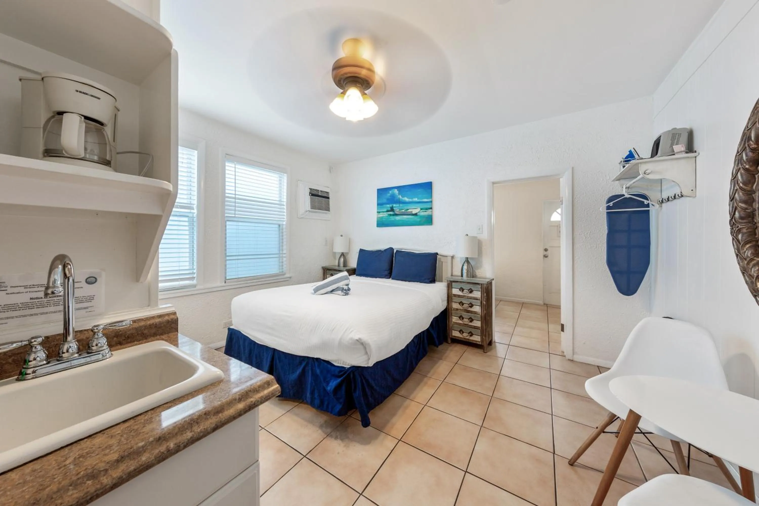 Bed in Wicker Guesthouse