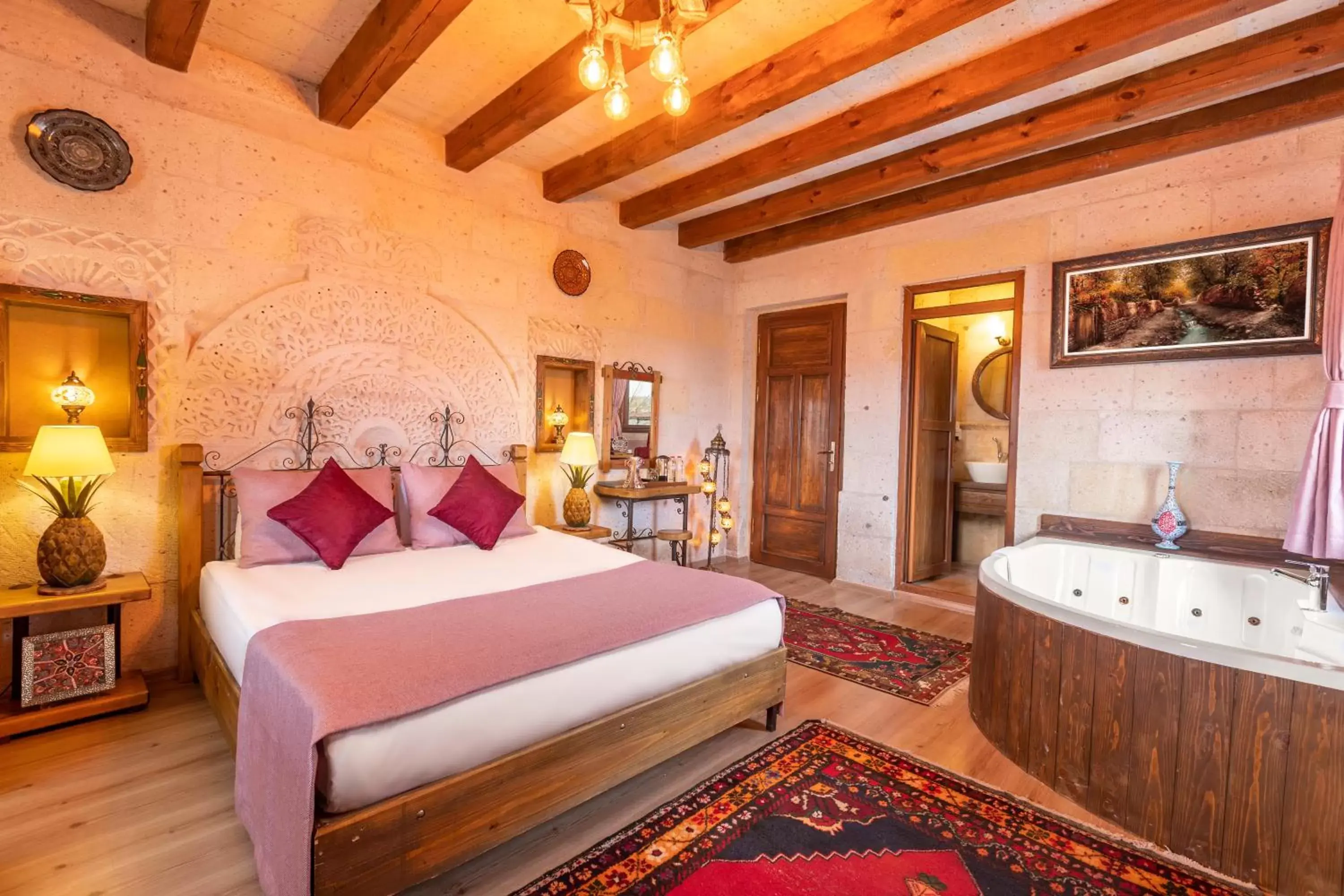 Bedroom, Bed in Maron Stone House Bedroom, Bed in Maron Stone House