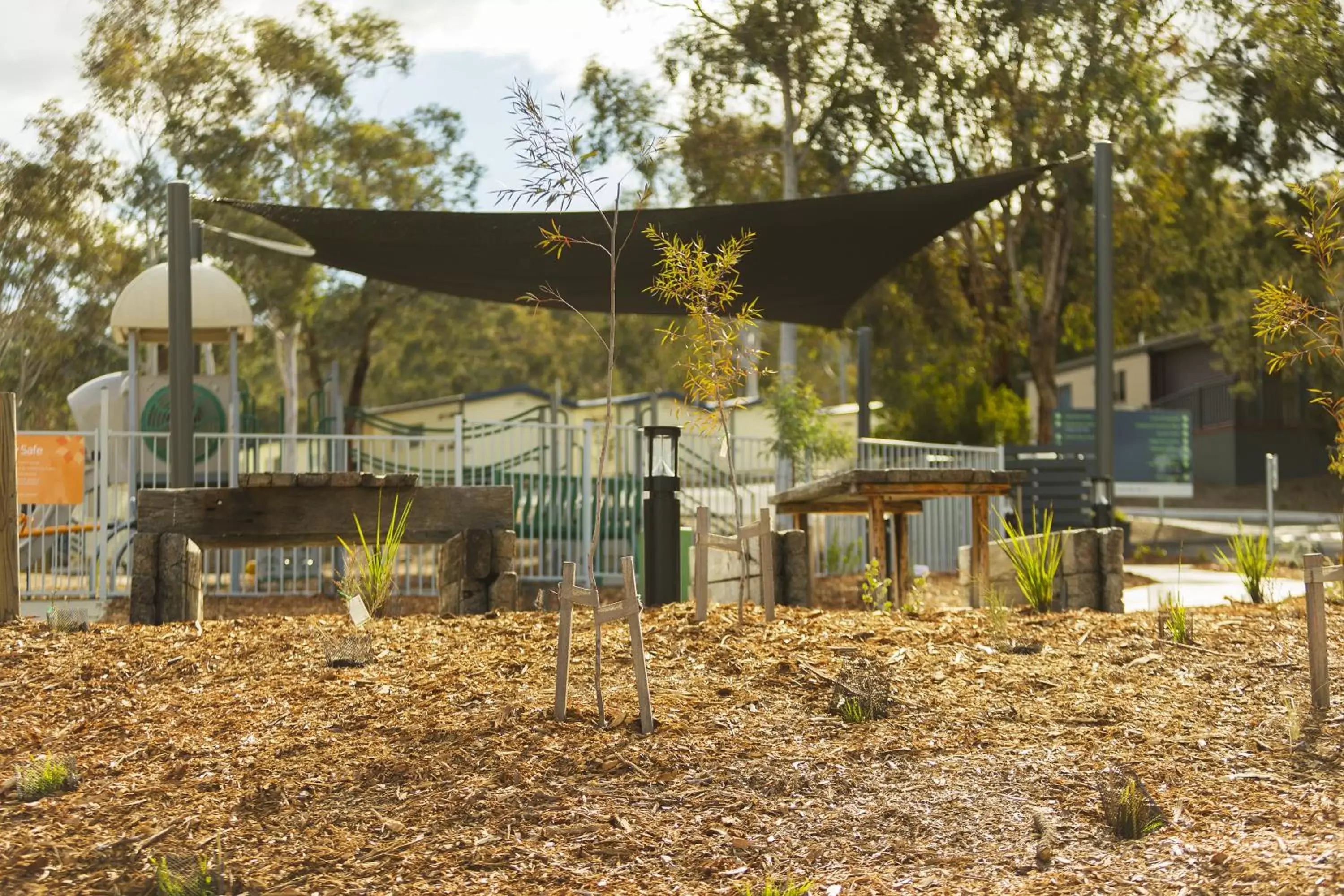 Children play ground in Alivio Tourist Park Canberra