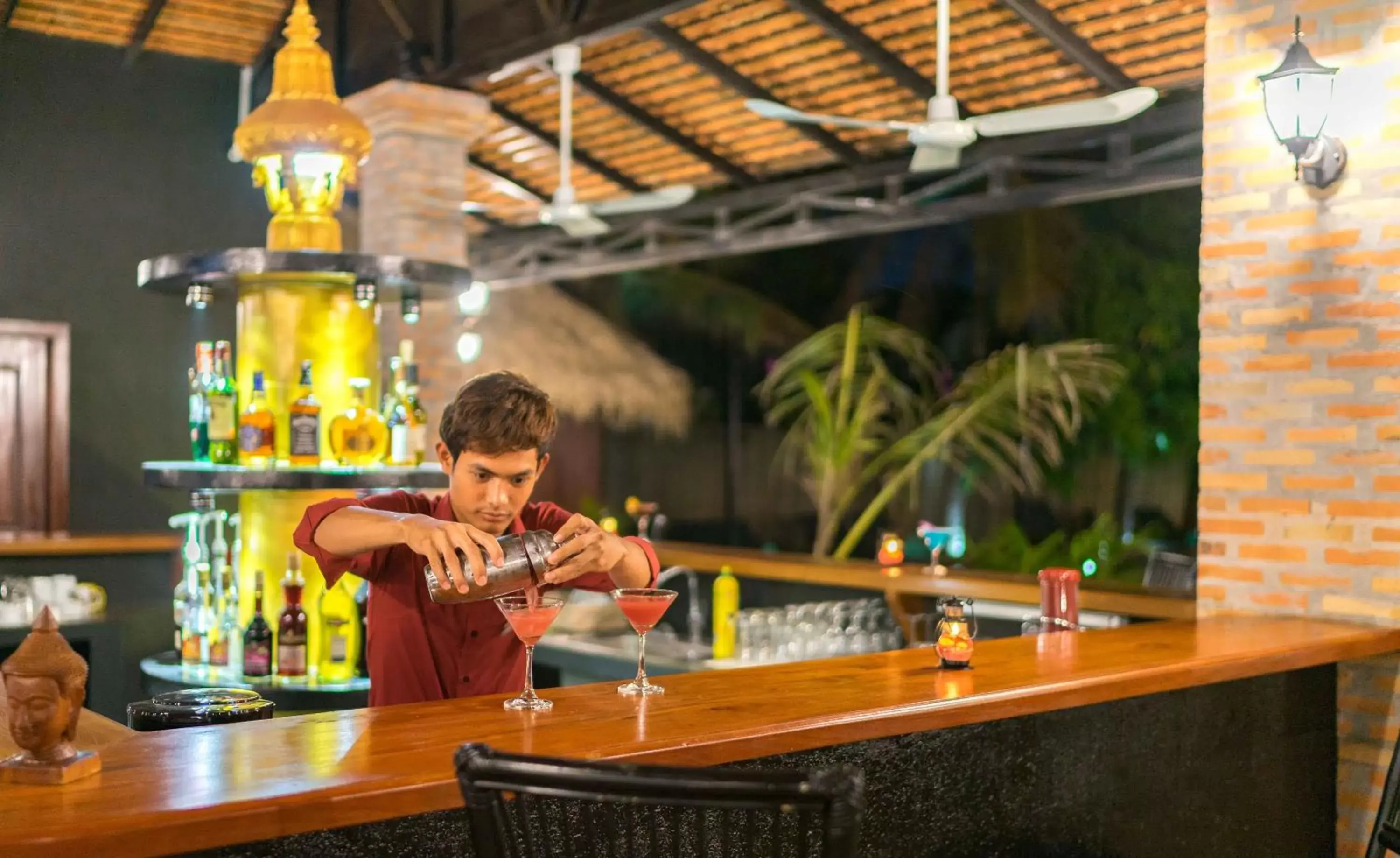 Lounge or bar in Authentic Khmer Village Resort Lounge or bar in Authentic Khmer Village Resort