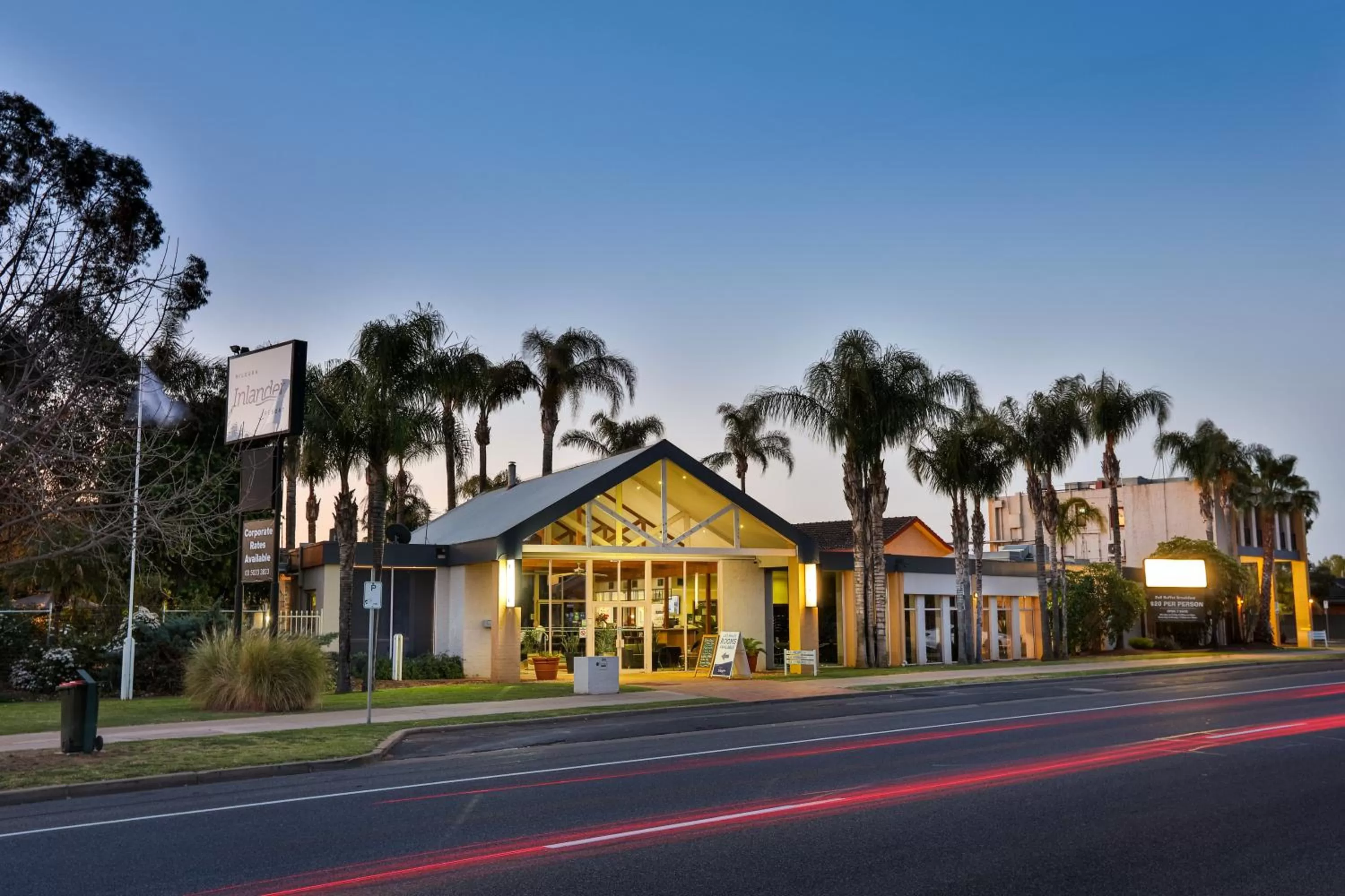 Street view in Mildura Inlander Resort
