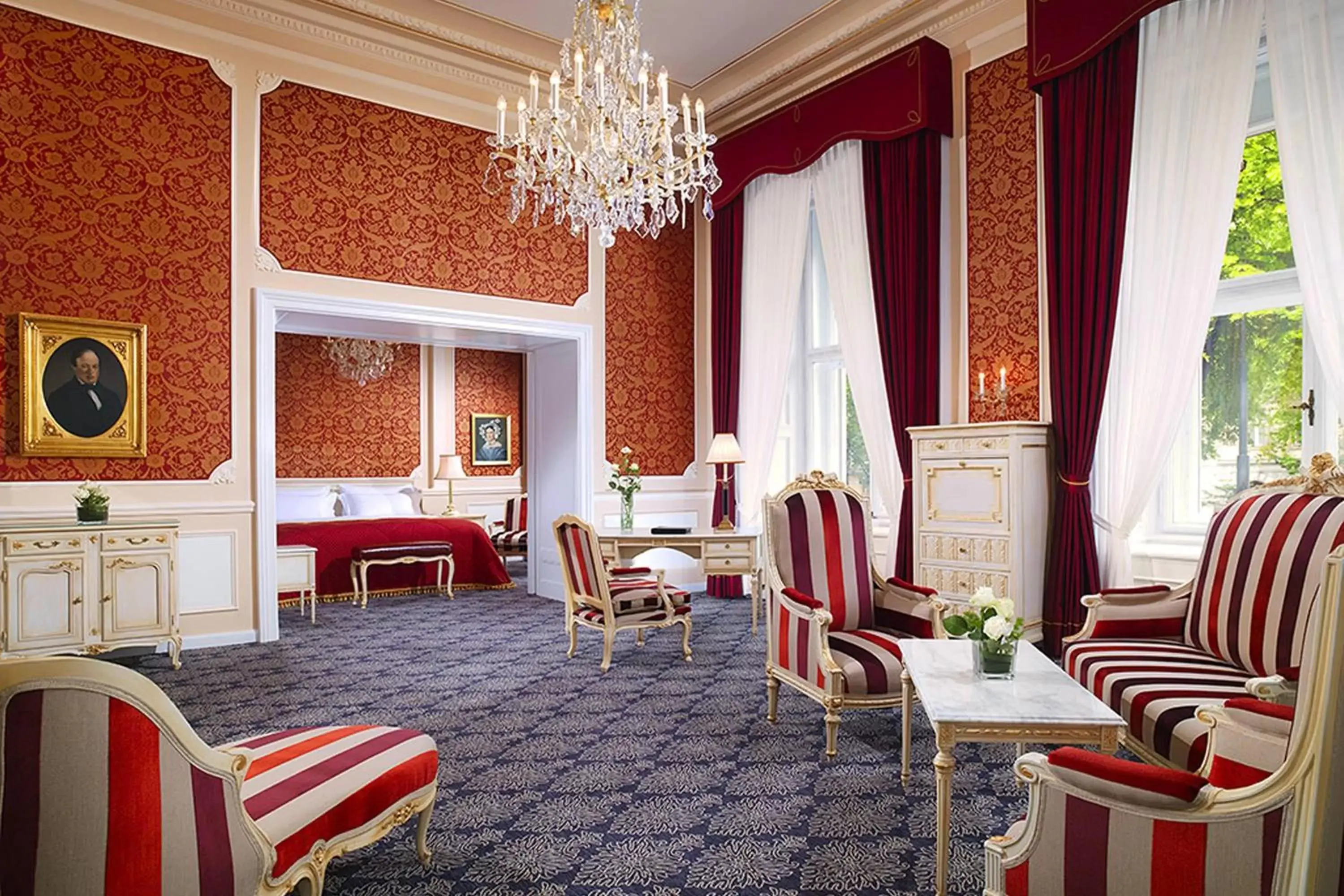 Bedroom, Seating Area in Hotel Imperial, a Luxury Collection Hotel, Vienna