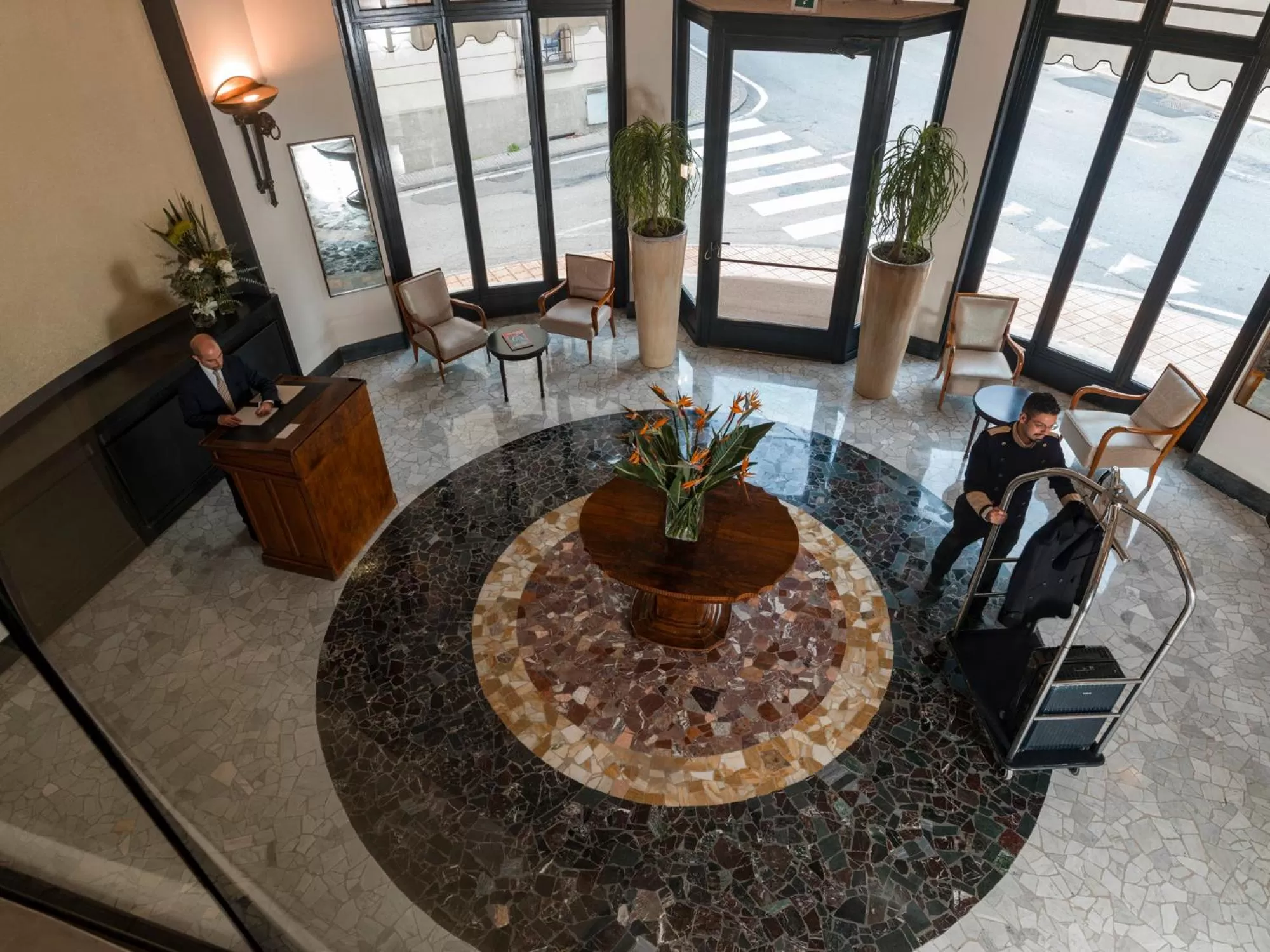 Lobby or reception in Grand Hotel Castrocaro Longlife Formula