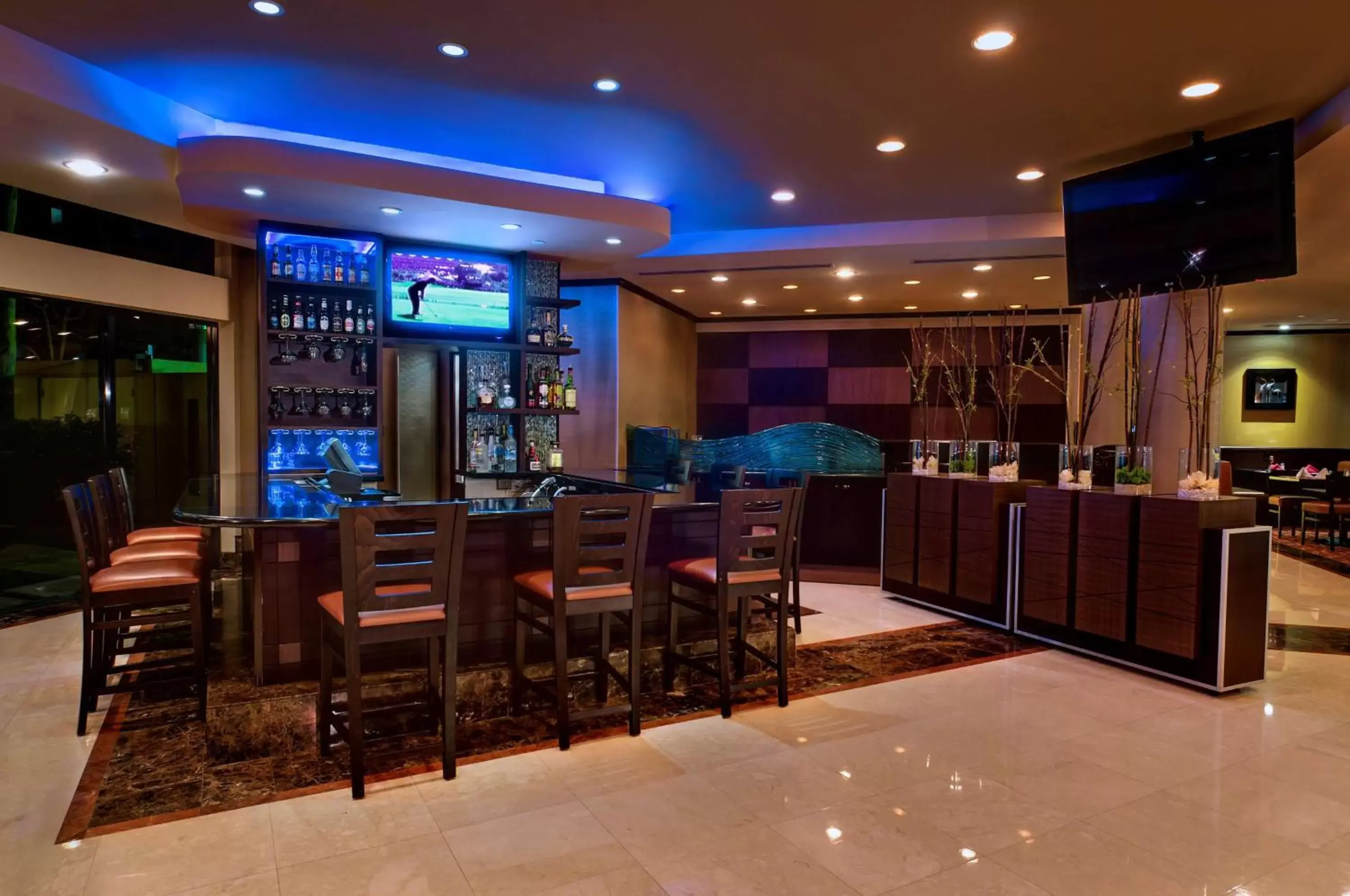 Lounge or bar in DoubleTree by Hilton Orange County Airport