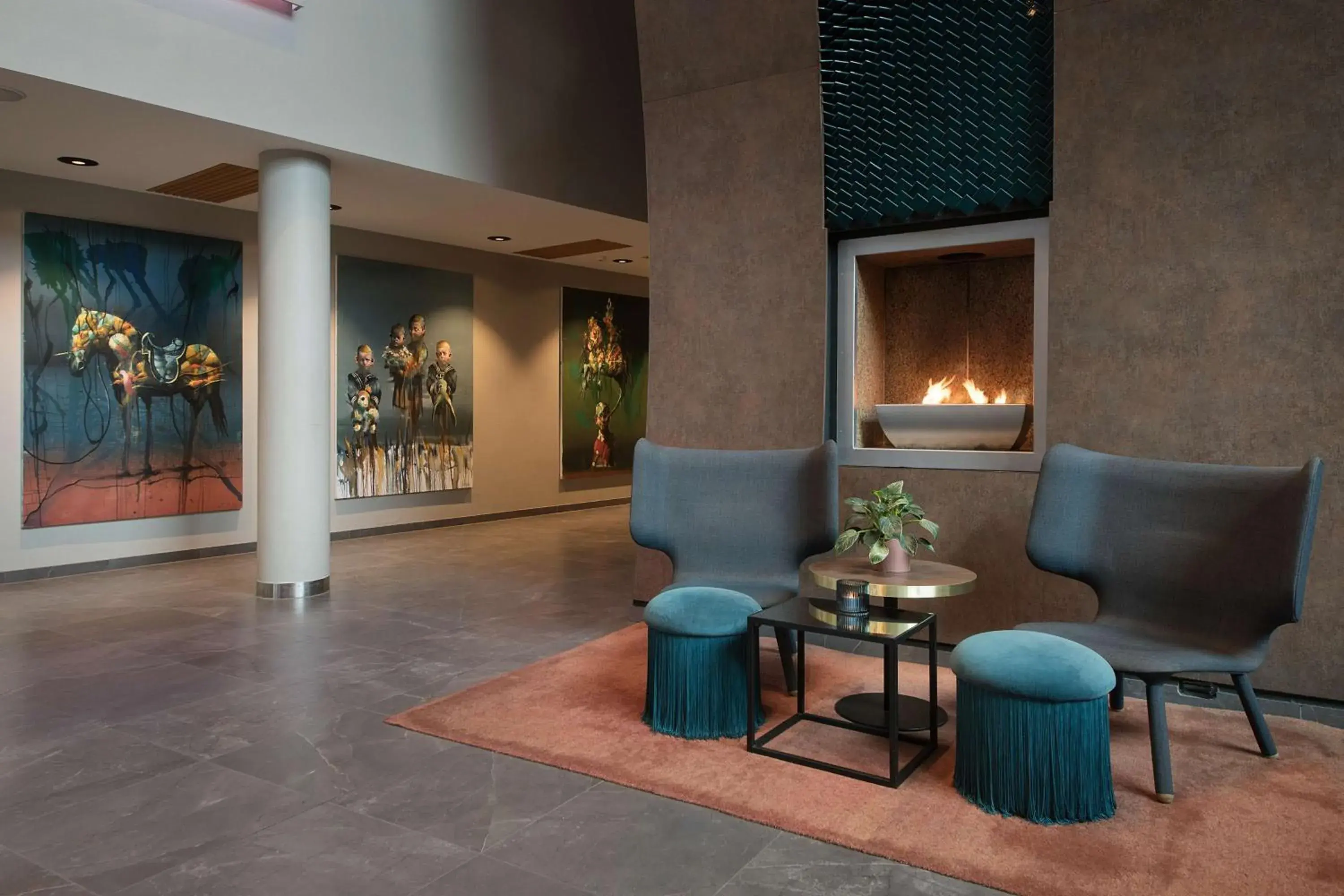 Lobby or reception in Scandic Nidelven