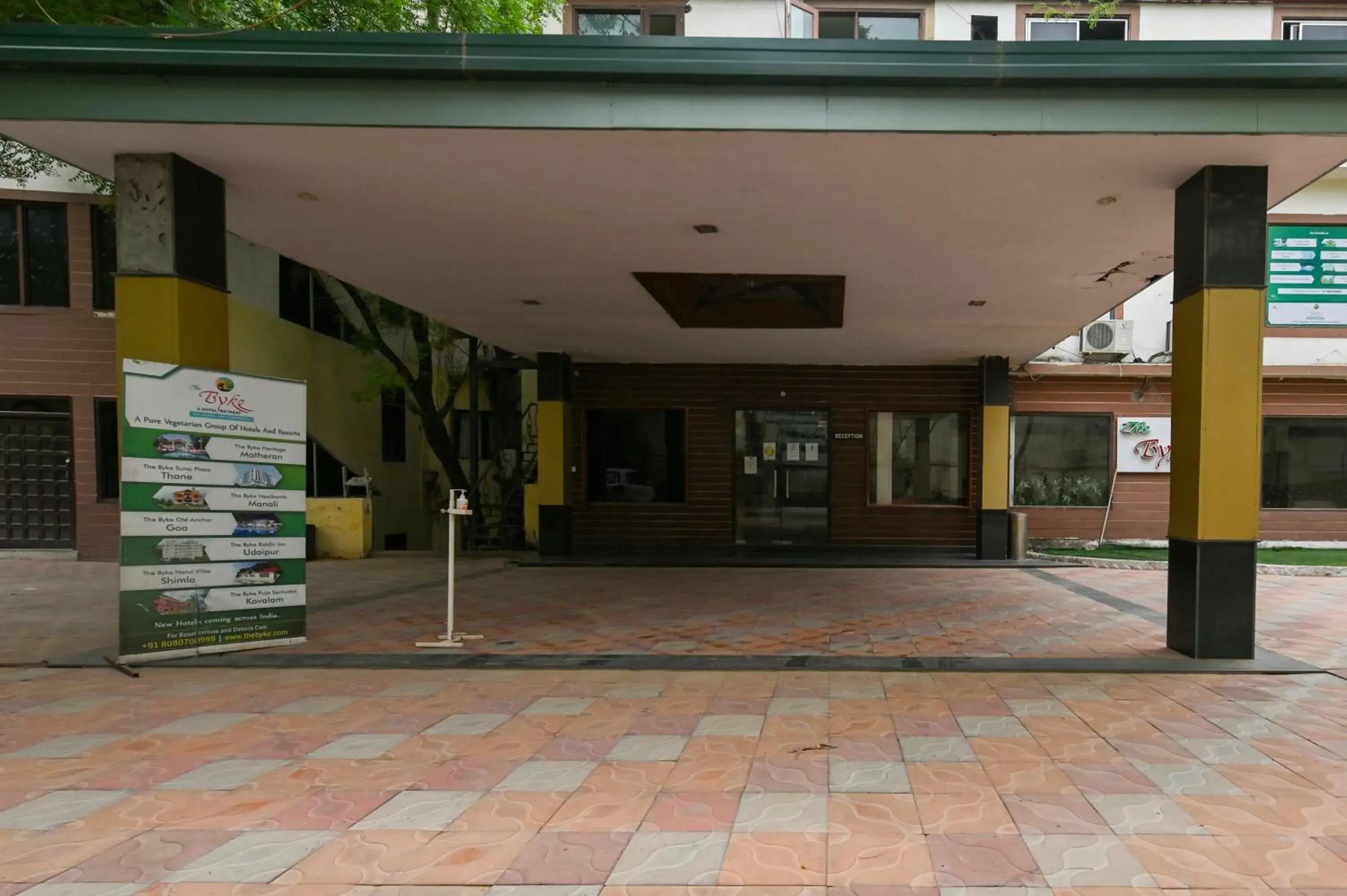 Facade/entrance in The Byke Grassfield Resort