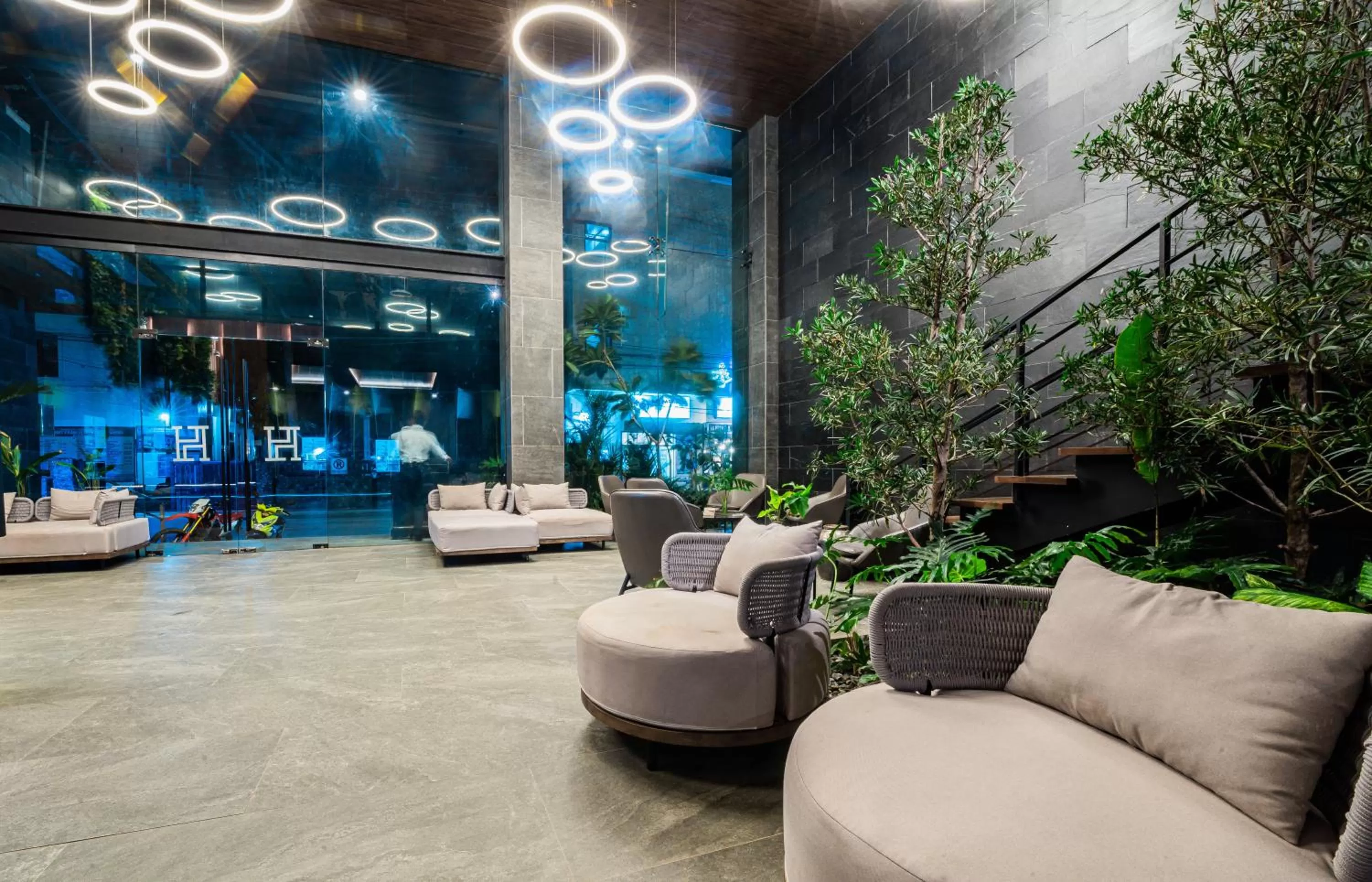 Lobby or reception in H Hotel El Nido - Vegan Friendly Hotel Managed by H Hospitality Group