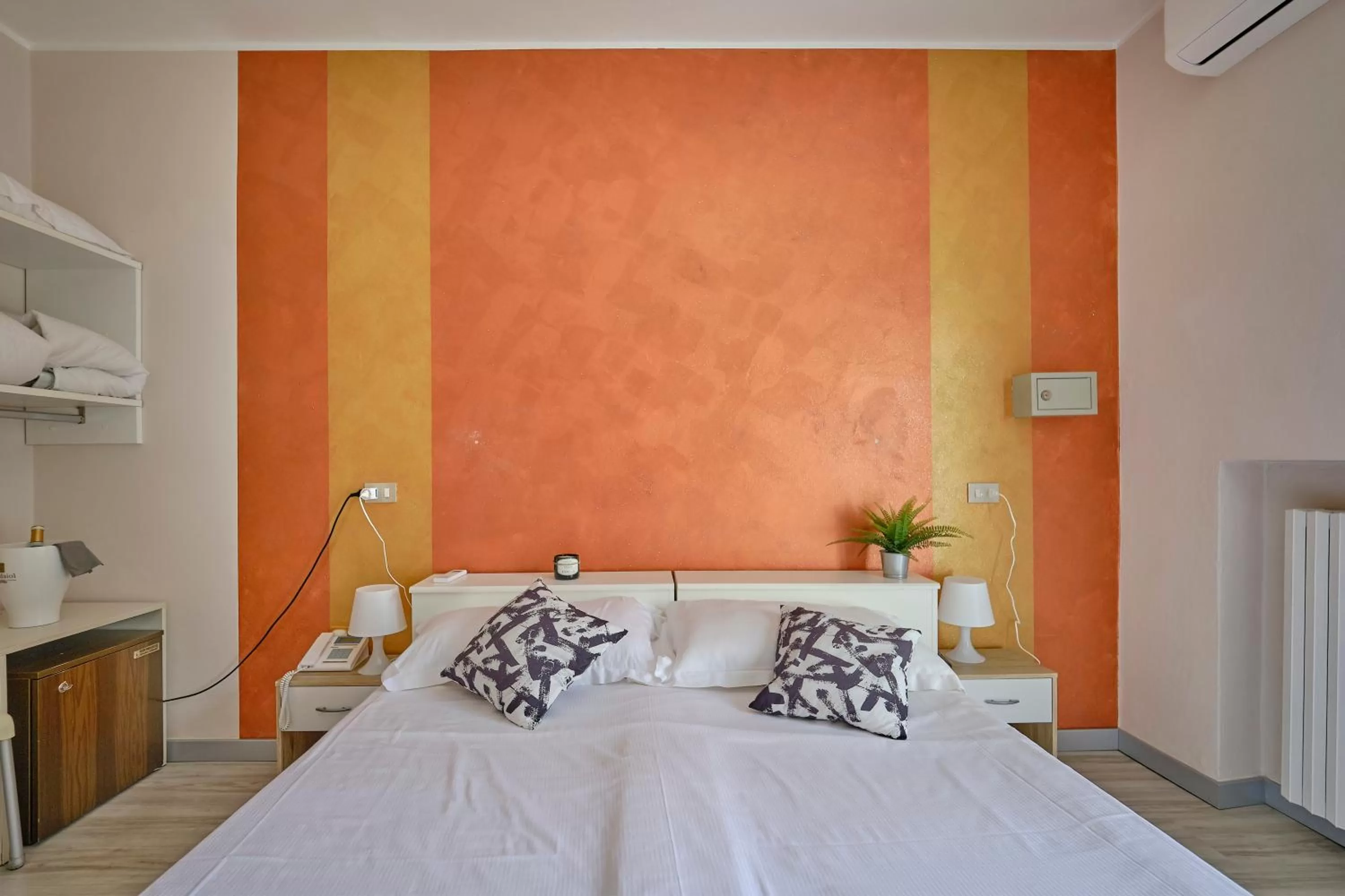 Bed in HOTEL VITTORIA