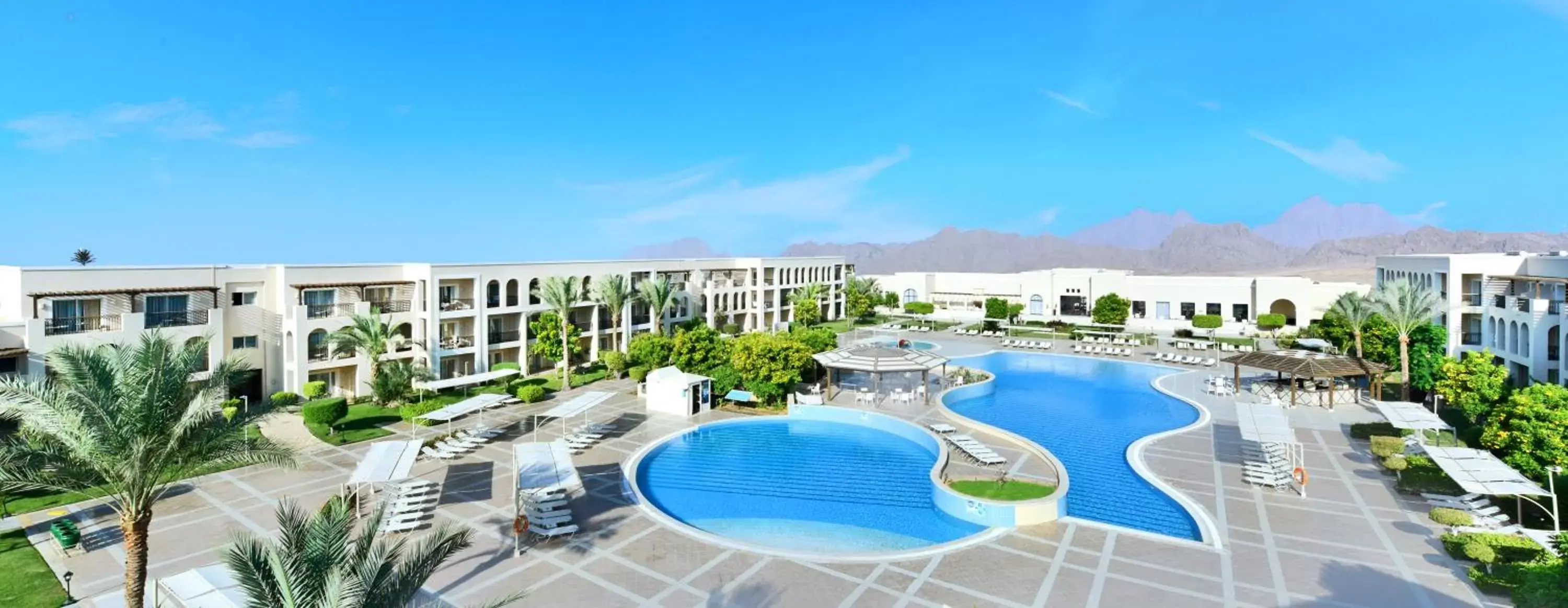 Pool View in Jaz Mirabel Resort