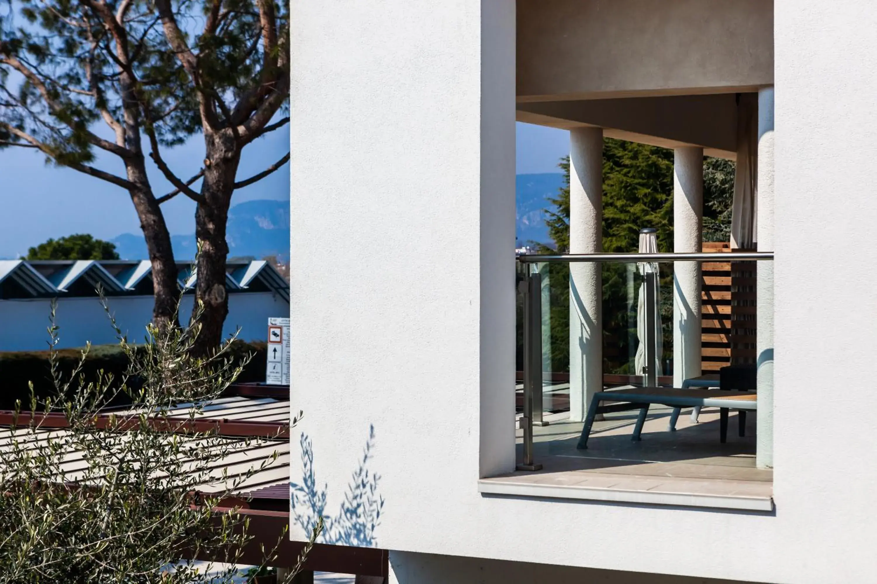 Balcony/Terrace in Hotel Maximilian