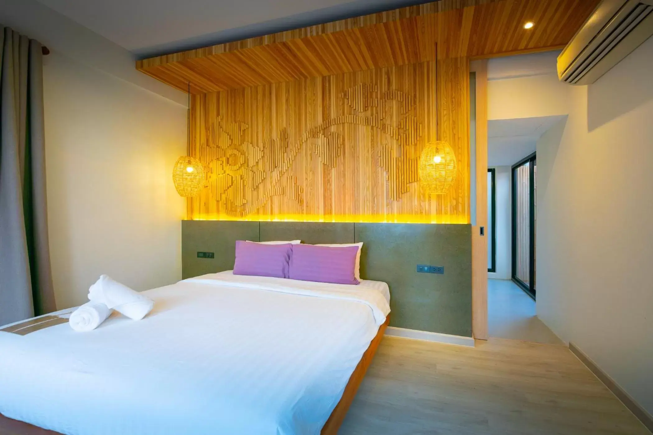 Bed in Siam Bay Resort Bed in Siam Bay Resort