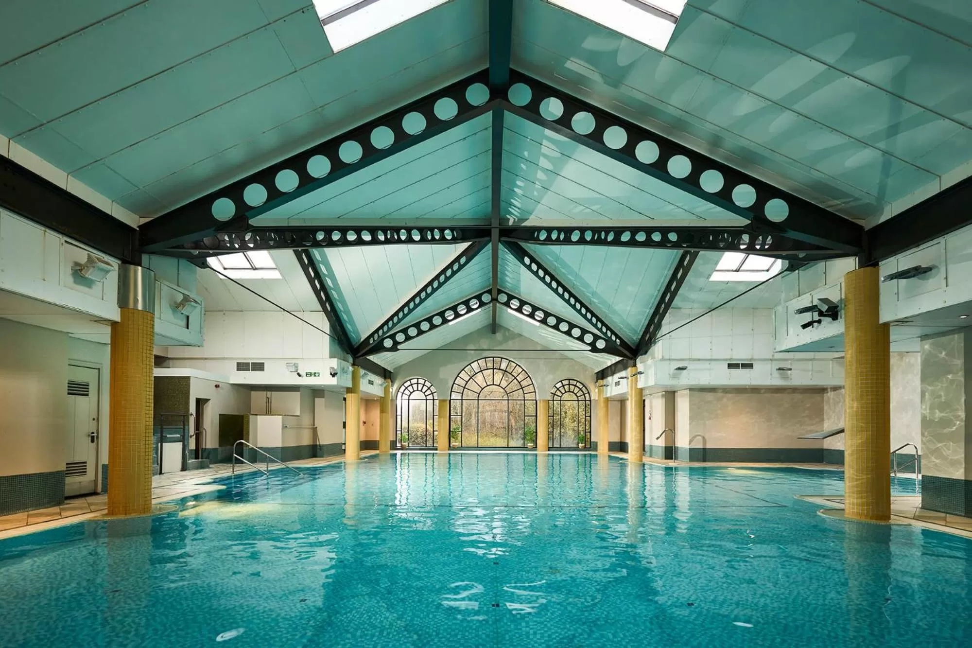 Swimming pool in Peebles Hydro