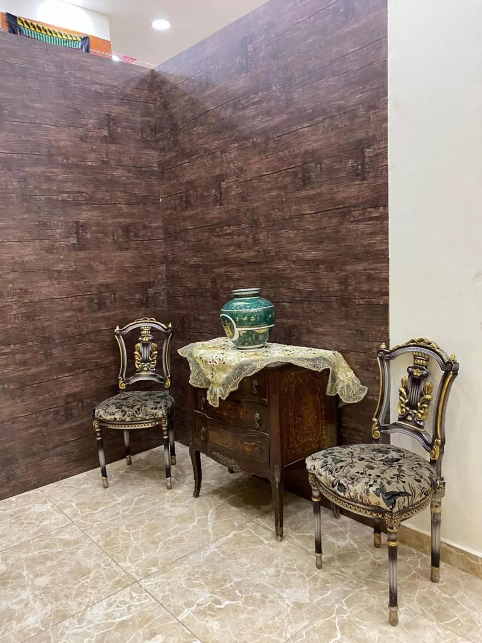 Lobby or reception in King Cheops Inn - Pyramid View