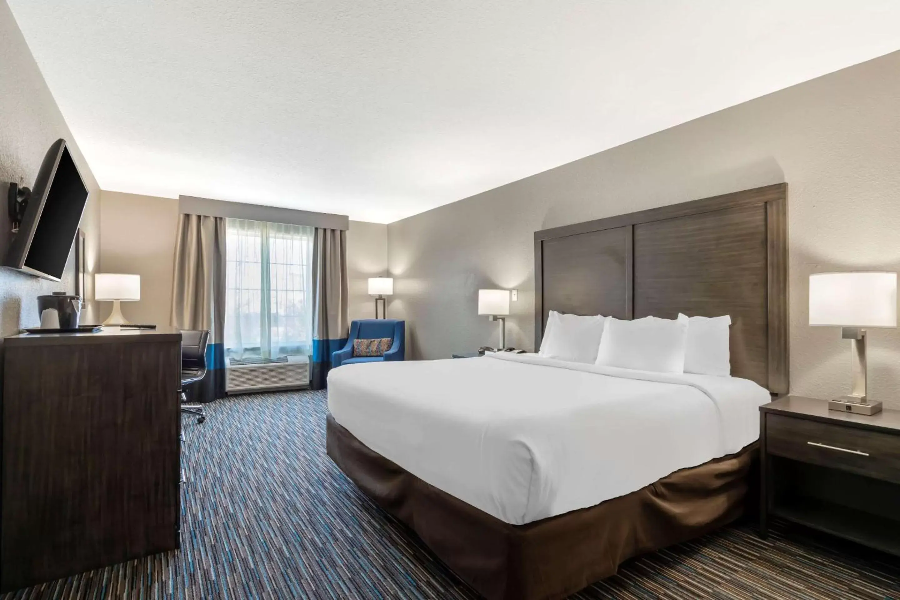 King Room in Comfort Inn & Suites Near Medical Center King Room in Comfort Inn & Suites Near Medical Center