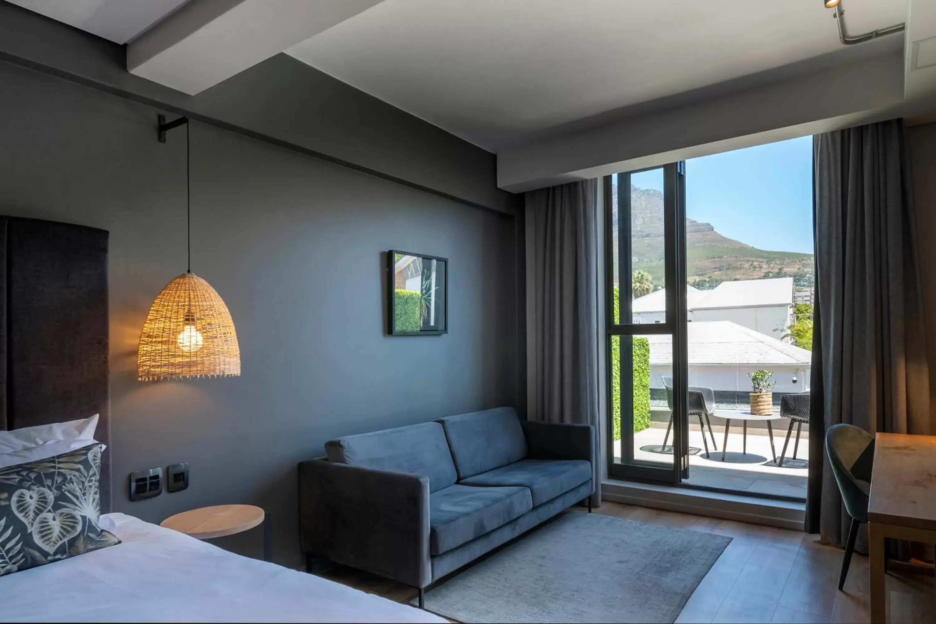 Bed, Seating Area in Kloof Street Hotel - Lion Roars Hotels & Lodges
