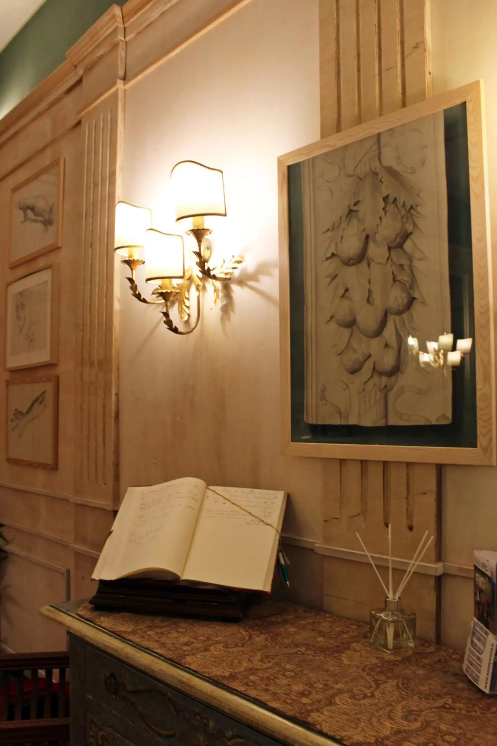 Lobby or reception, Seating Area in Albergo delle Drapperie