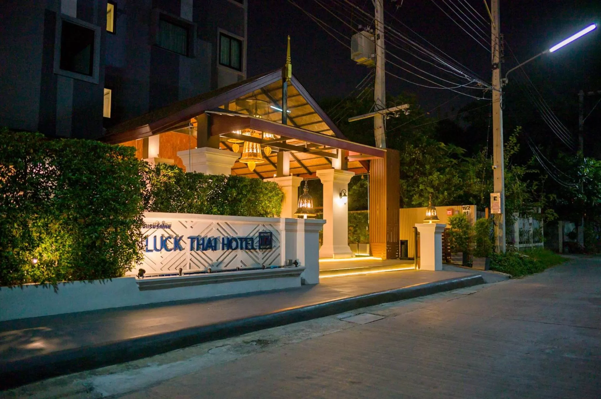 Facade/entrance in Luck Thai Hotel
