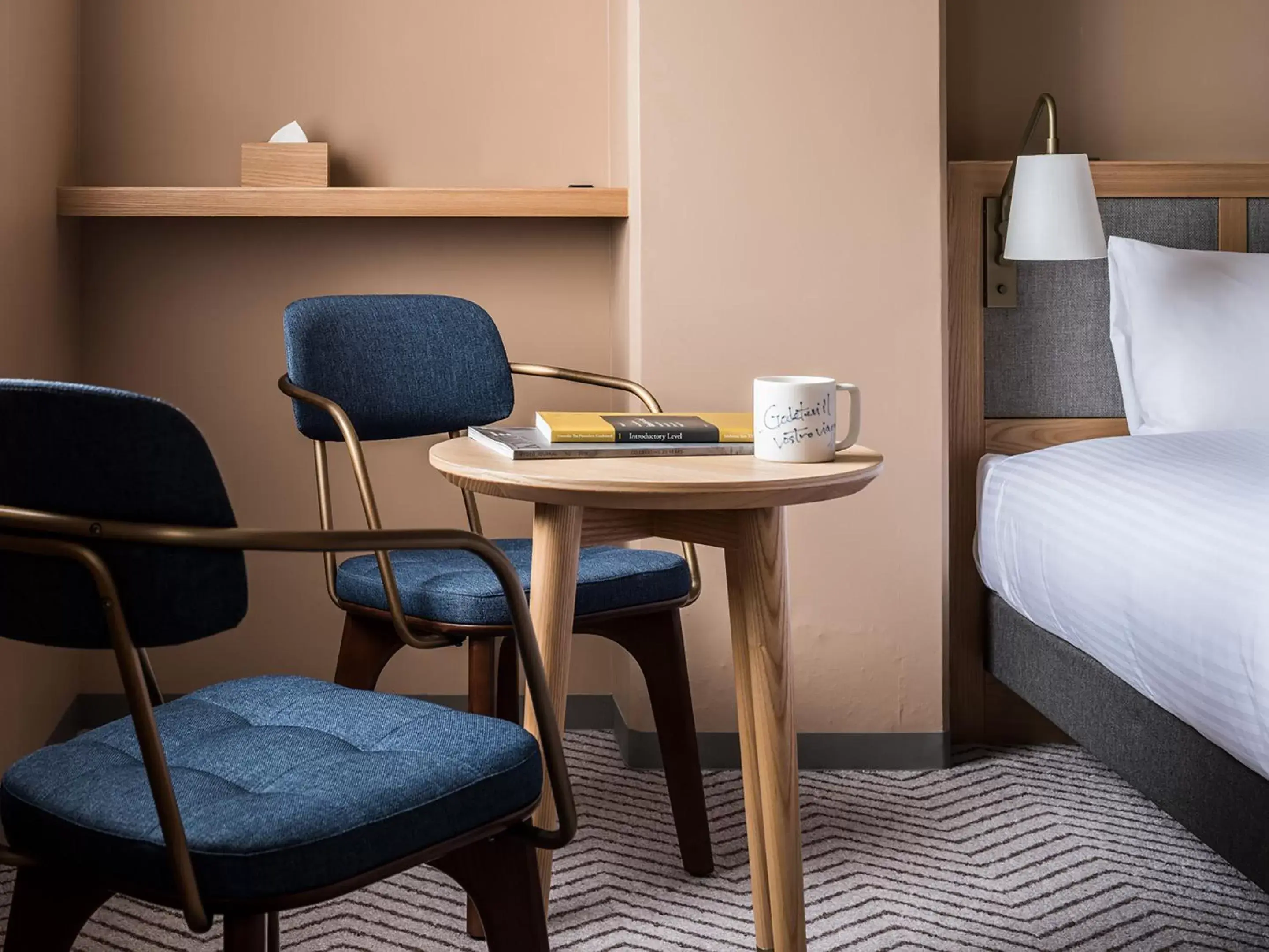 Photo of the whole room, Seating Area in RAKURO Kyoto by THE SHARE HOTELS