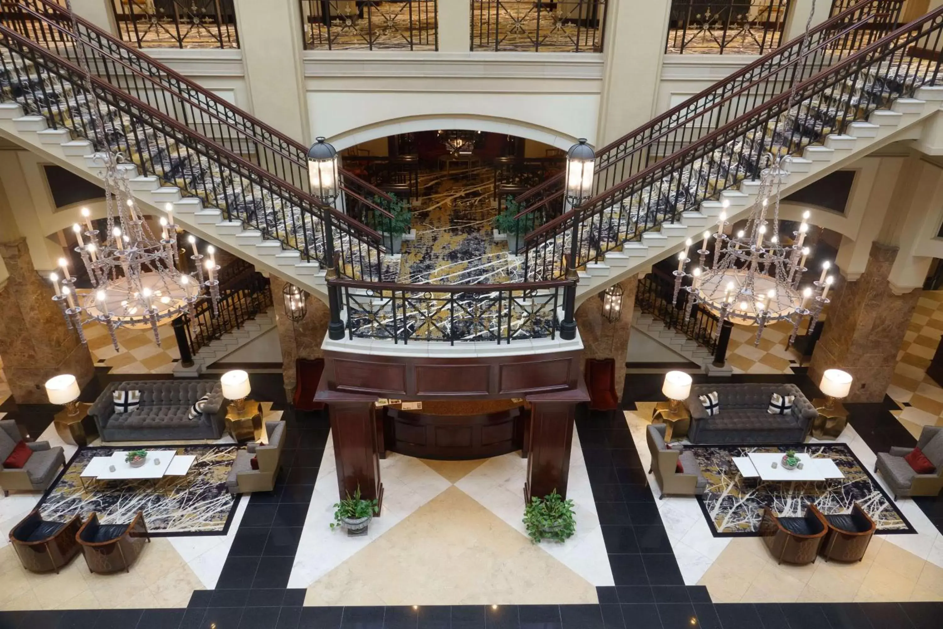 Lobby or reception in Grandover Resort & Spa, a Wyndham Grand Hotel