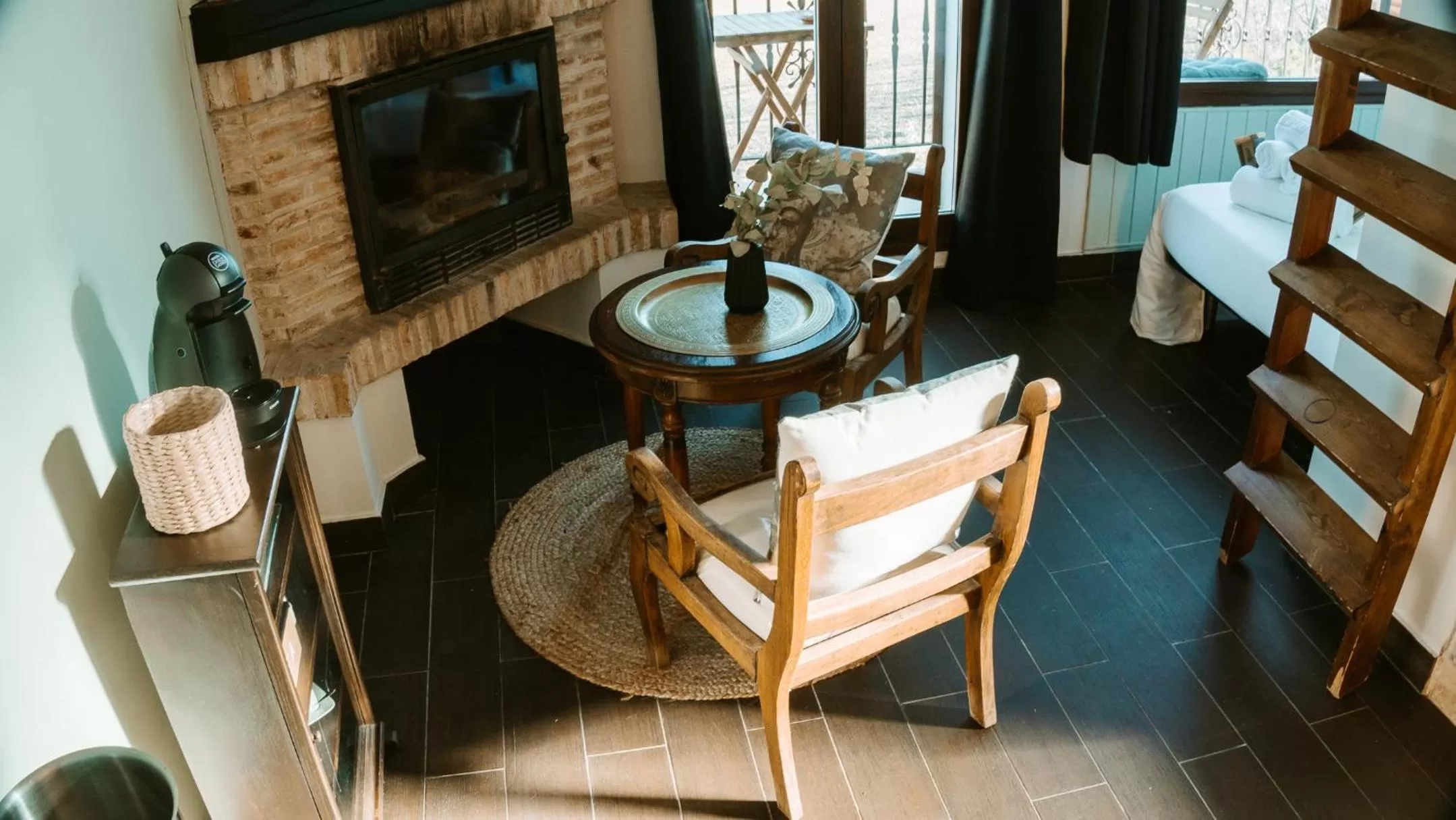Living room in Hospedería Ballesteros