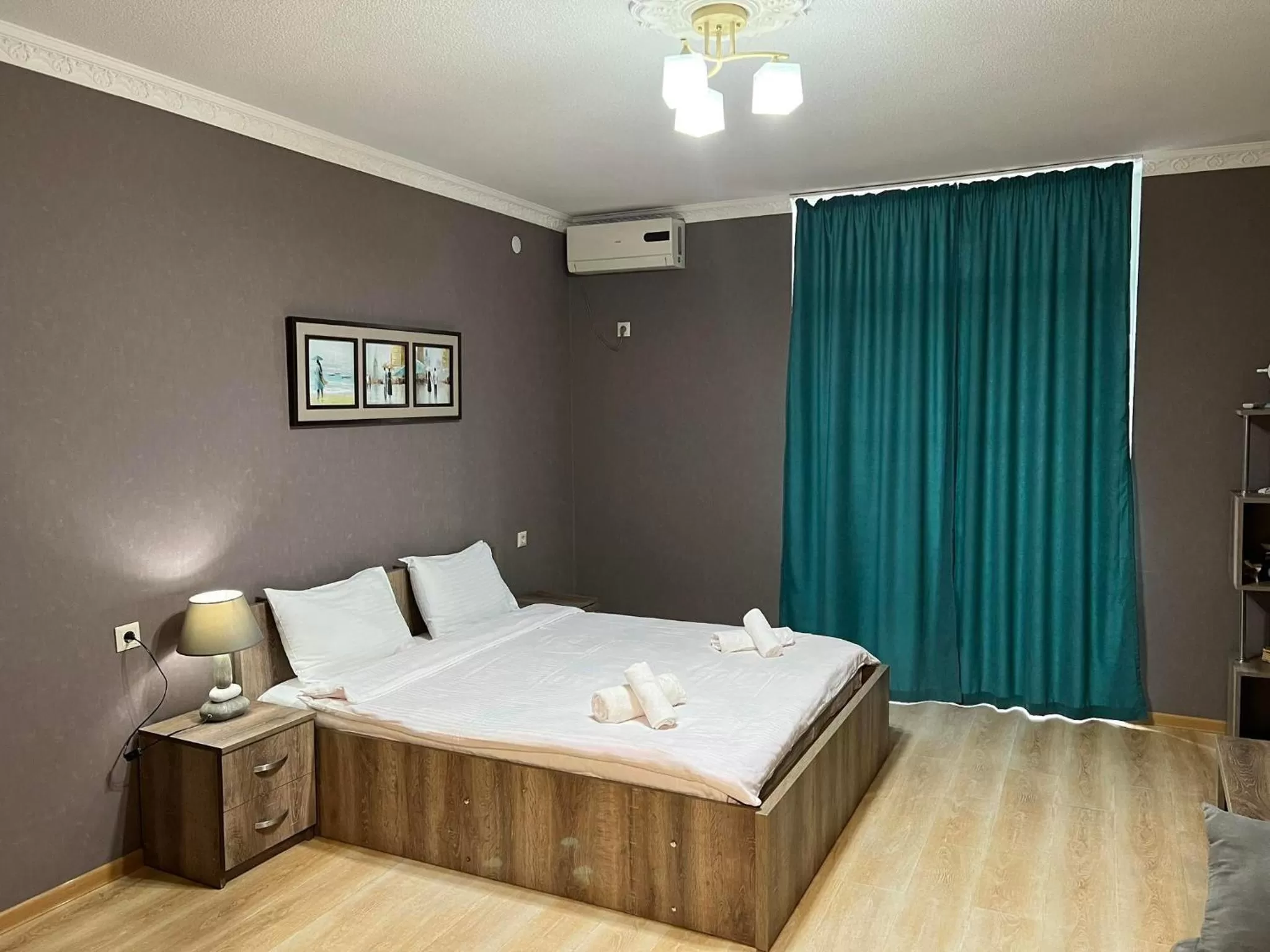 Bed in Holiday Lux Sea Towers Batumi