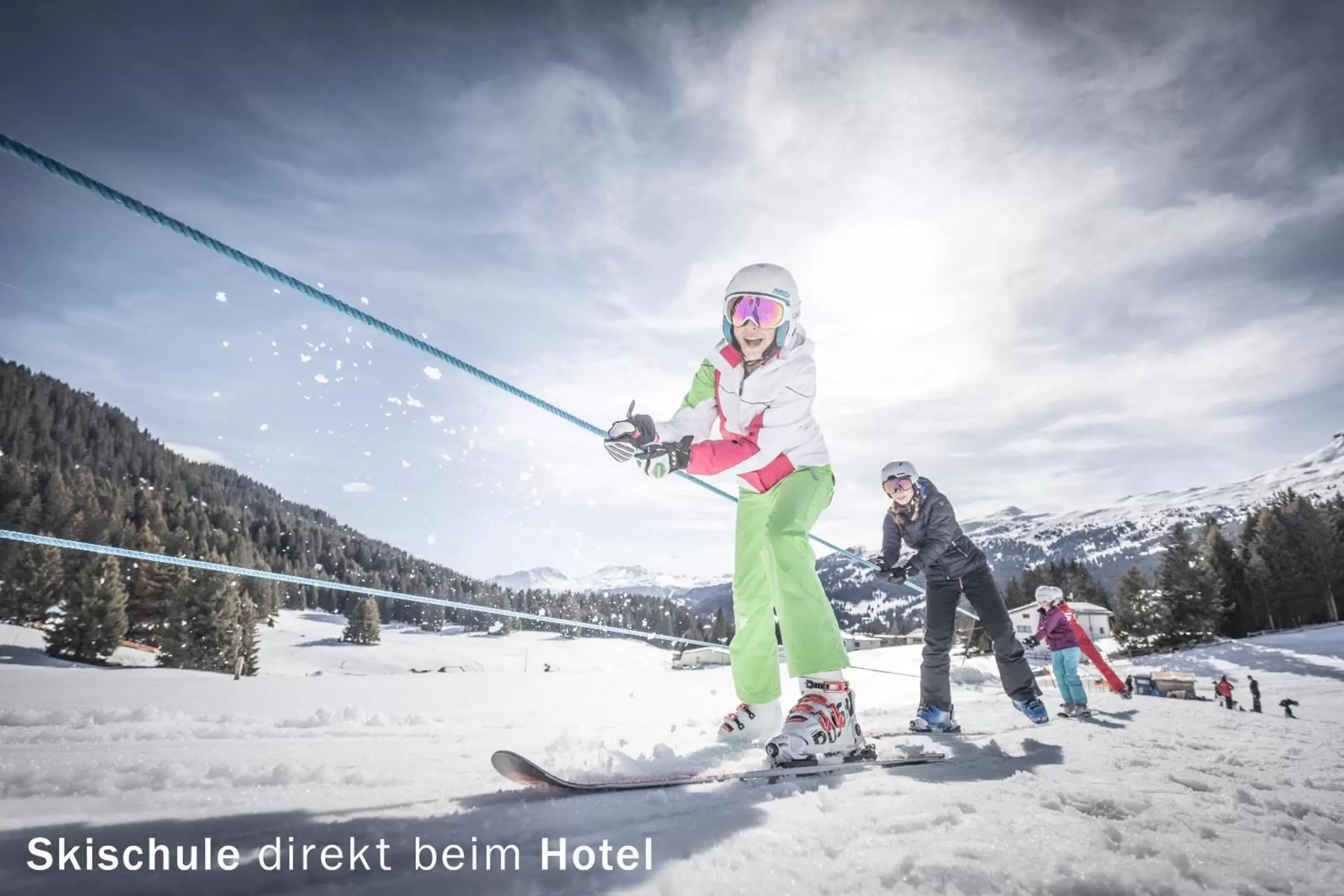 Winter, Skiing in Valbella Resort