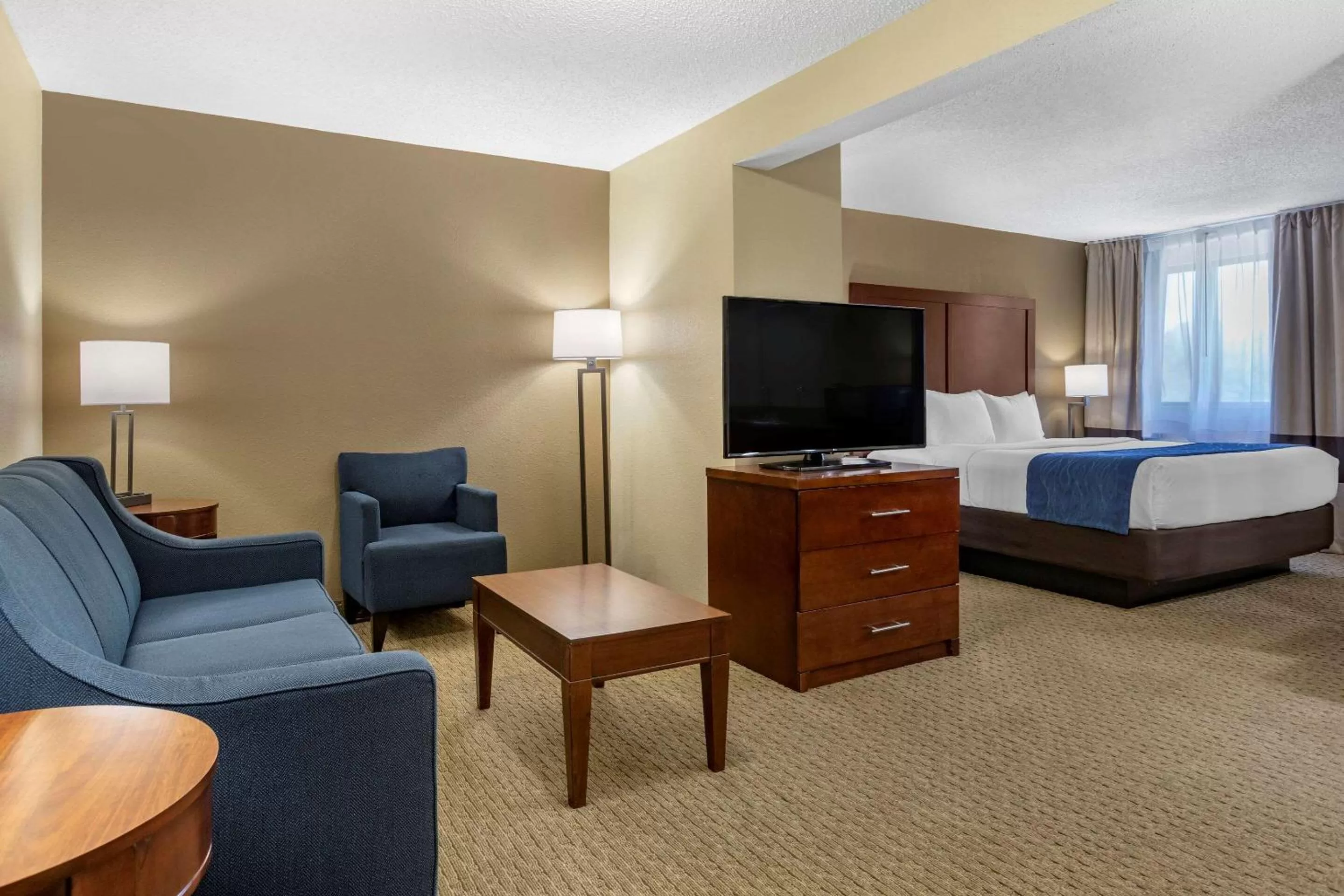 Photo of the whole room, Bed in Comfort Inn Near Greenfield Village