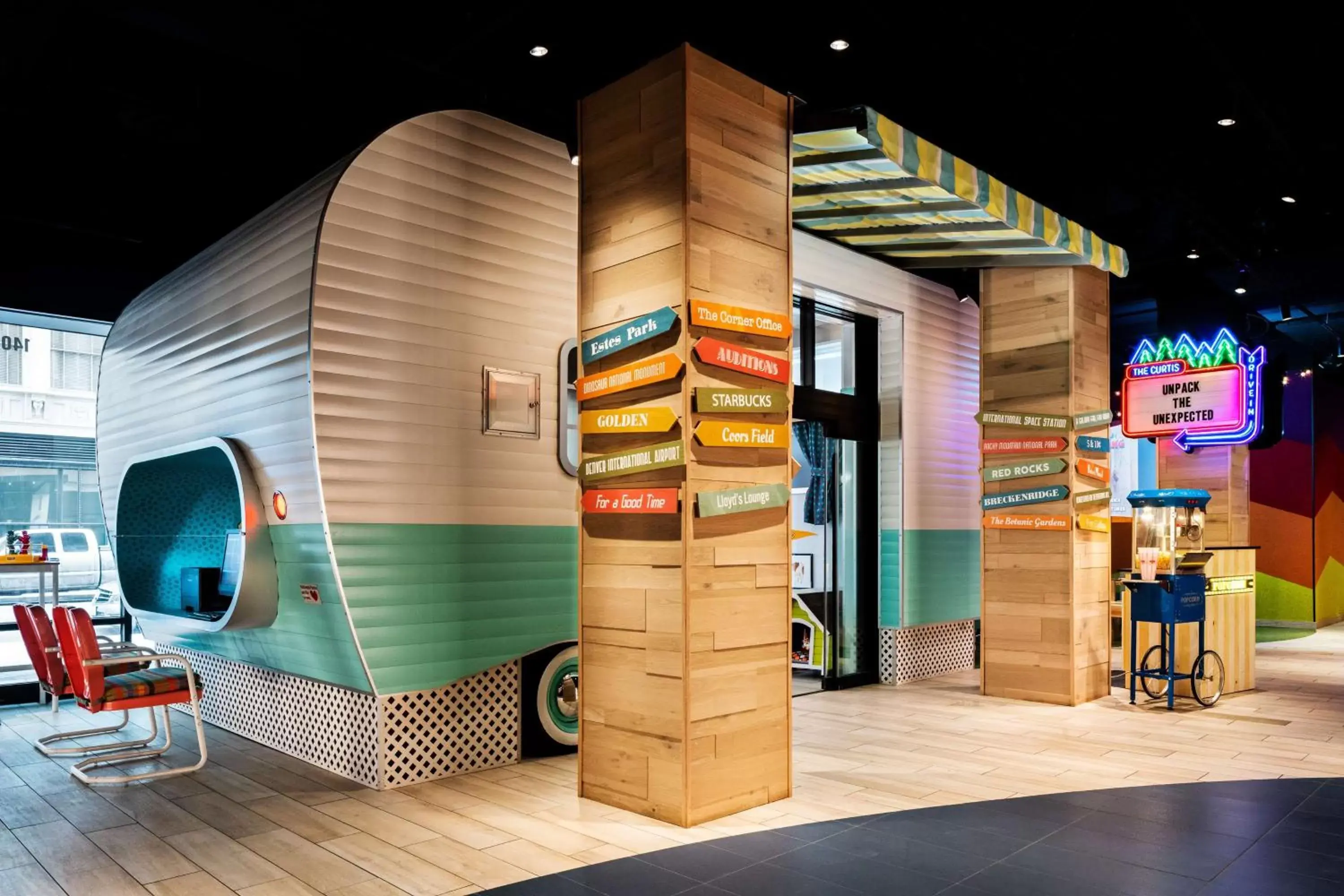 Lobby or reception in the Curtis Denver - A DoubleTree by Hilton Hotel Lobby or reception in the Curtis Denver - A DoubleTree by Hilton Hotel