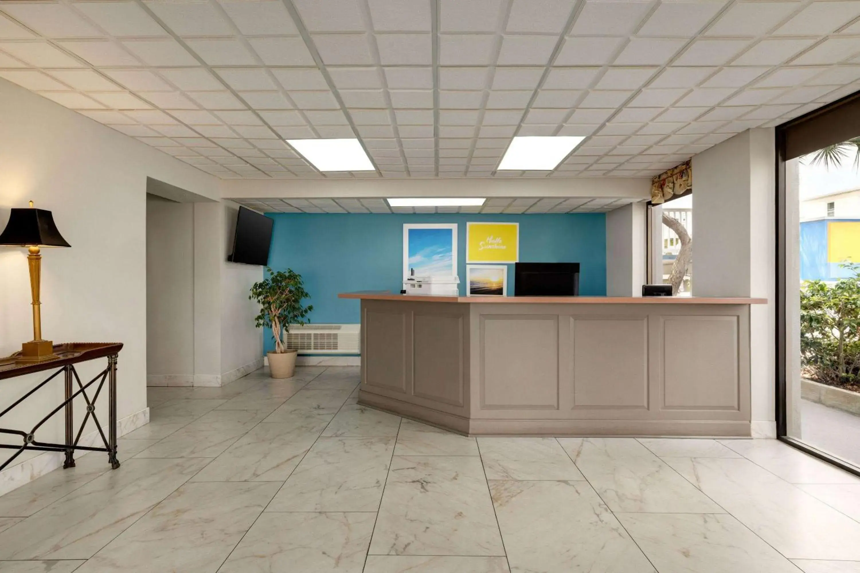 Lobby or reception in Days Inn by Wyndham Myrtle Beach-Beach Front Lobby or reception in Days Inn by Wyndham Myrtle Beach-Beach Front