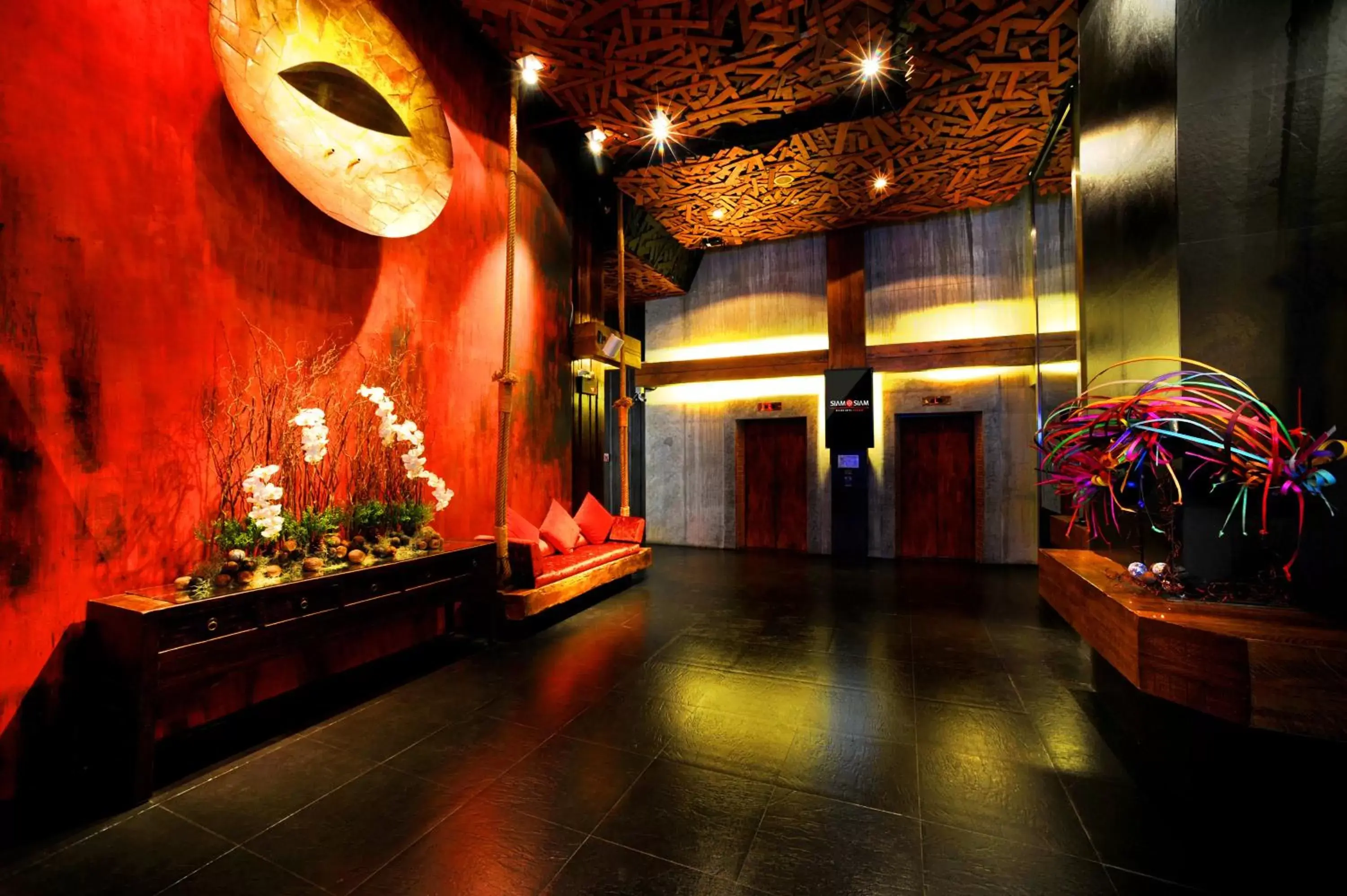 Decorative detail, Lobby/Reception in Siam@Siam, Design Hotel Bangkok