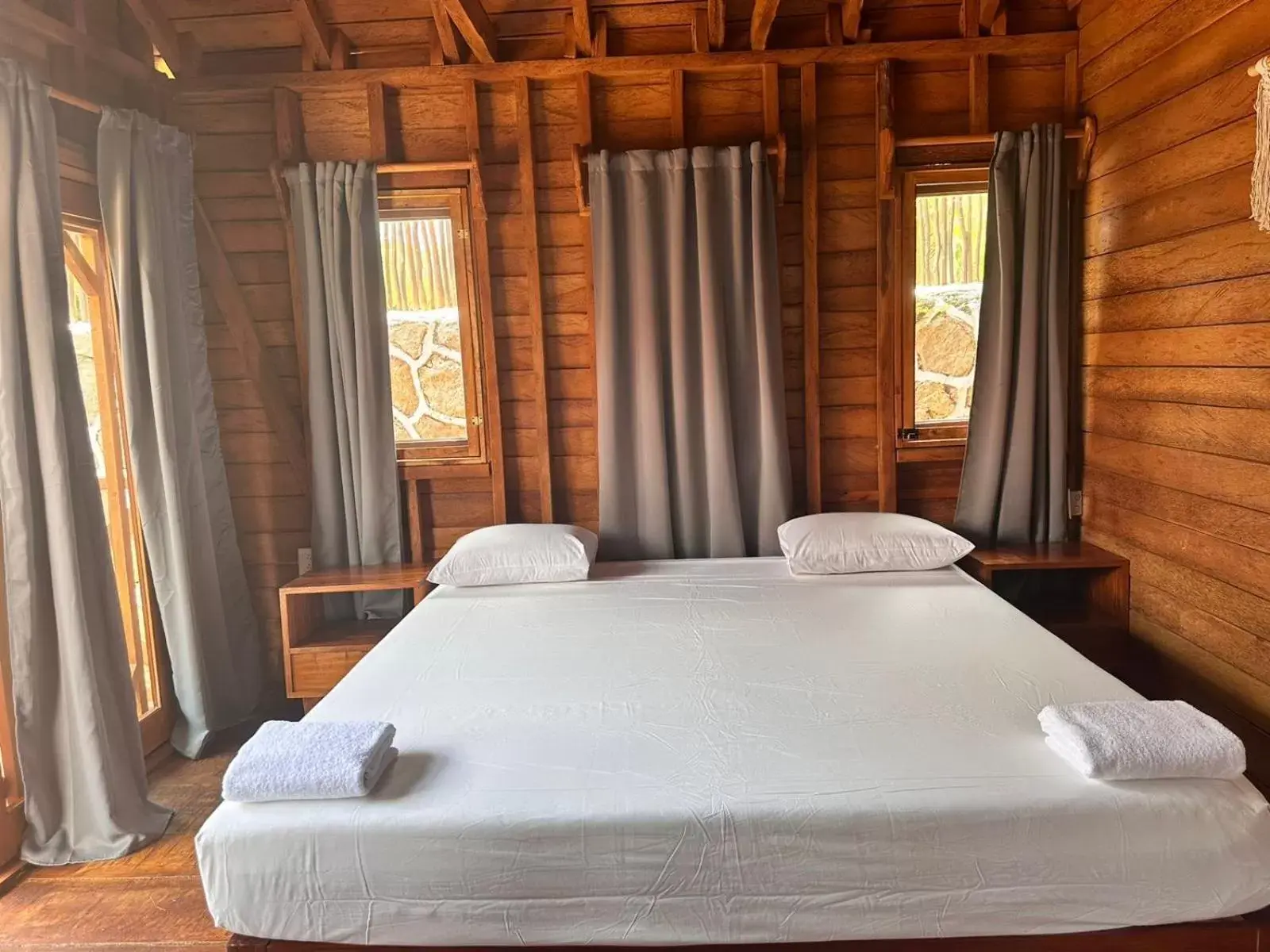 Bed in bacalar My Love Front Laguna