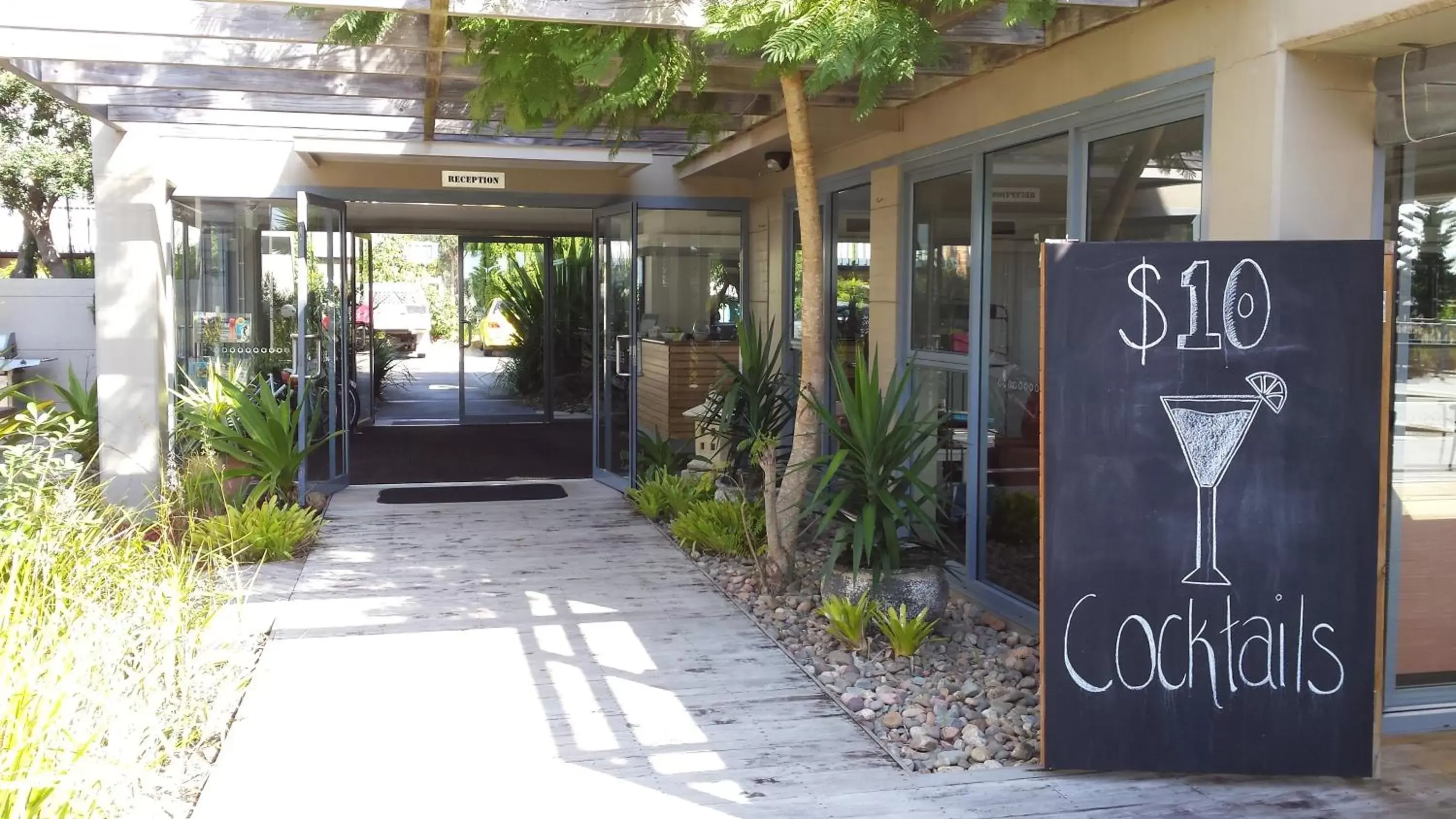 Facade/entrance in Corrigans Cove Facade/entrance in Corrigans Cove