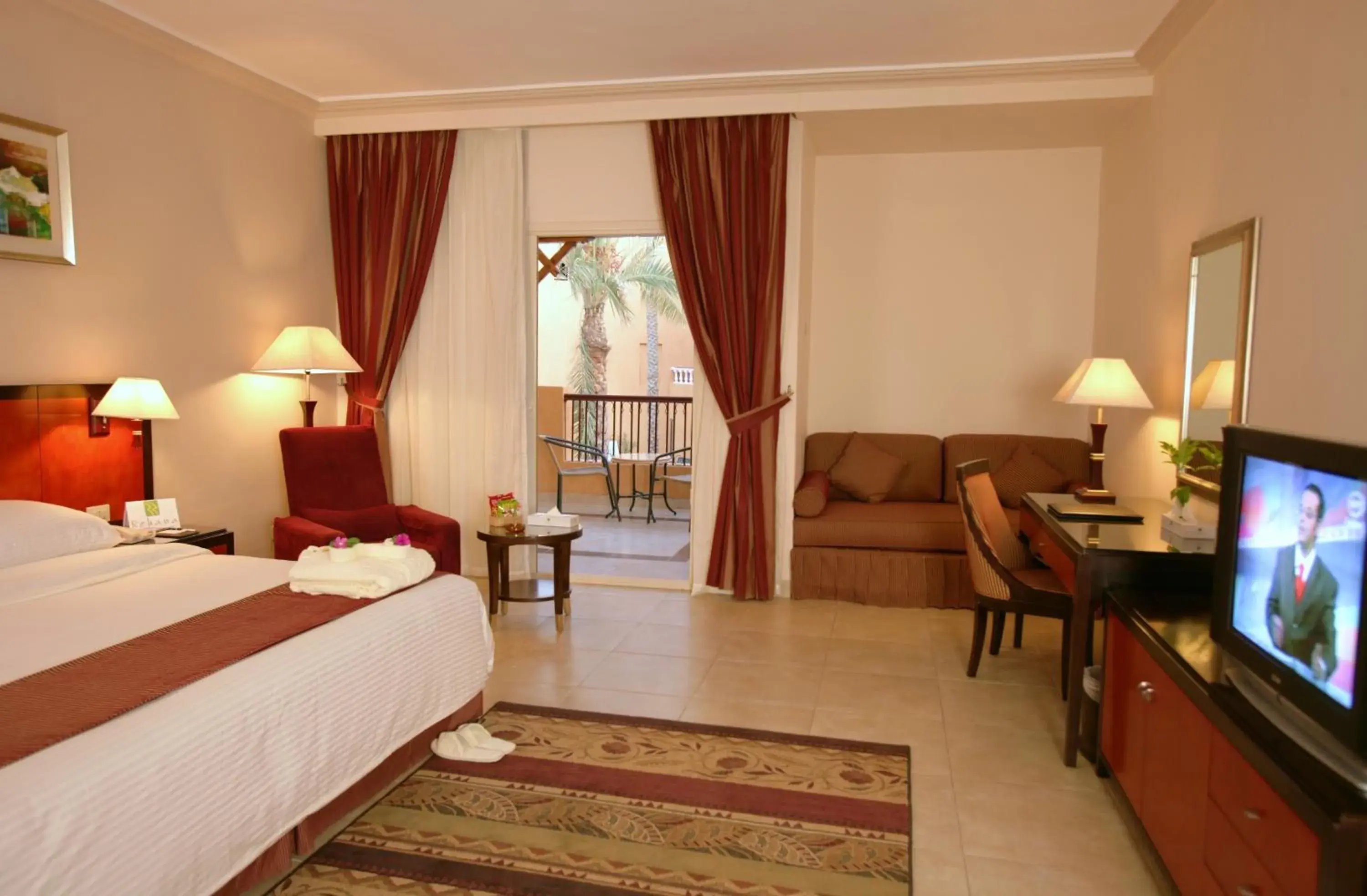 Bedroom in Rehana Royal Beach Resort - Aquapark & Spa - Family & Couples Only