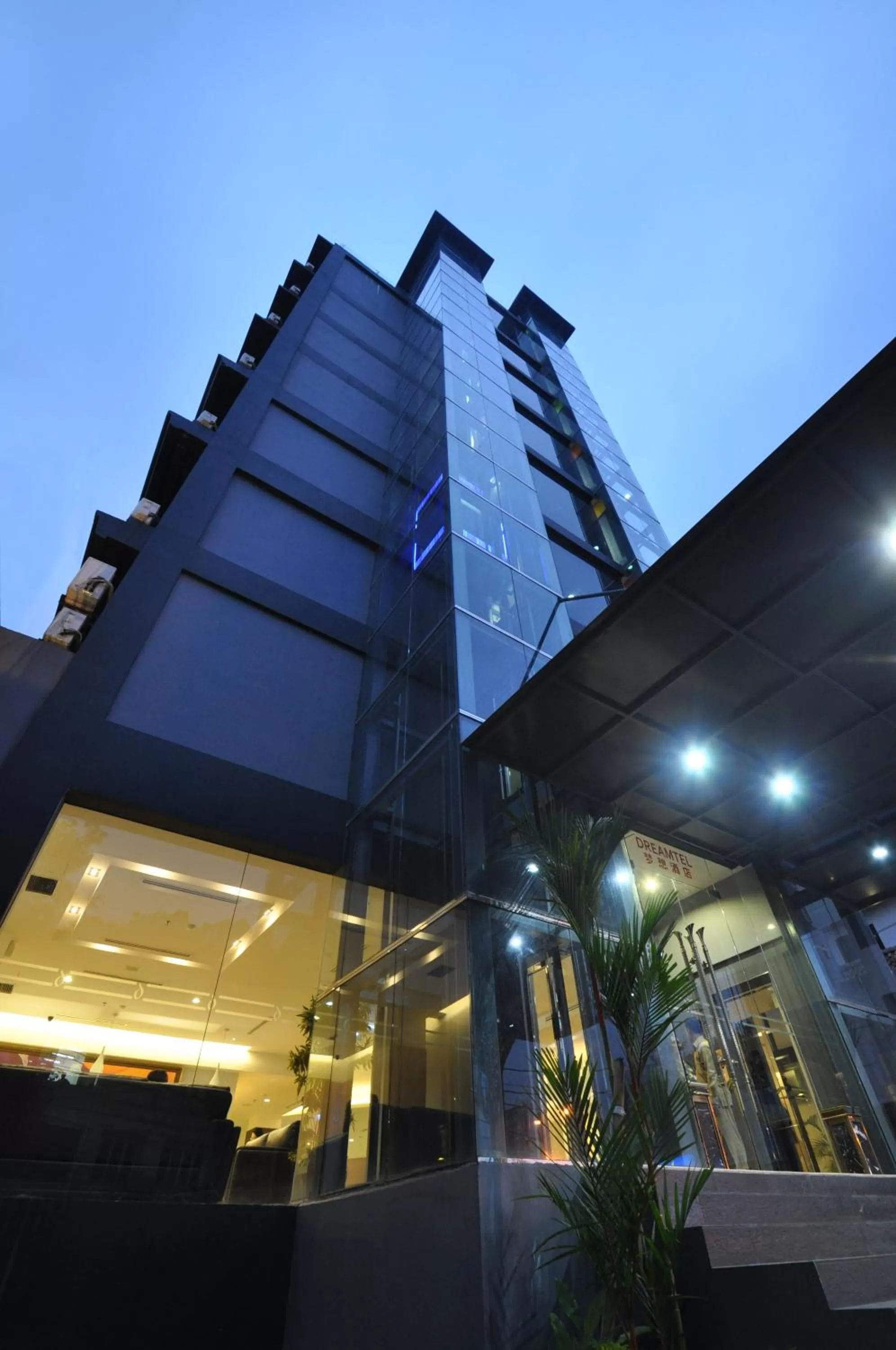 Facade/entrance in Dreamtel Jakarta
