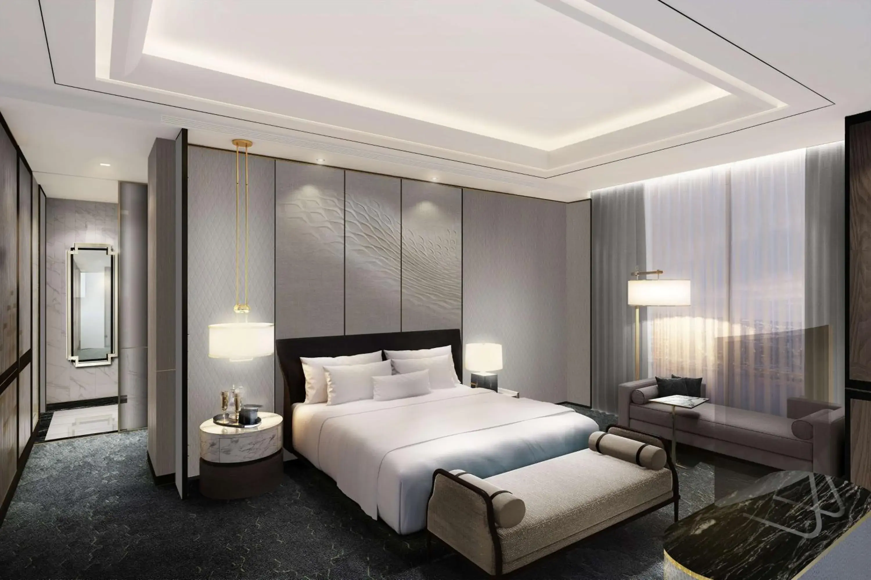 Bed in Hilton Taizhou