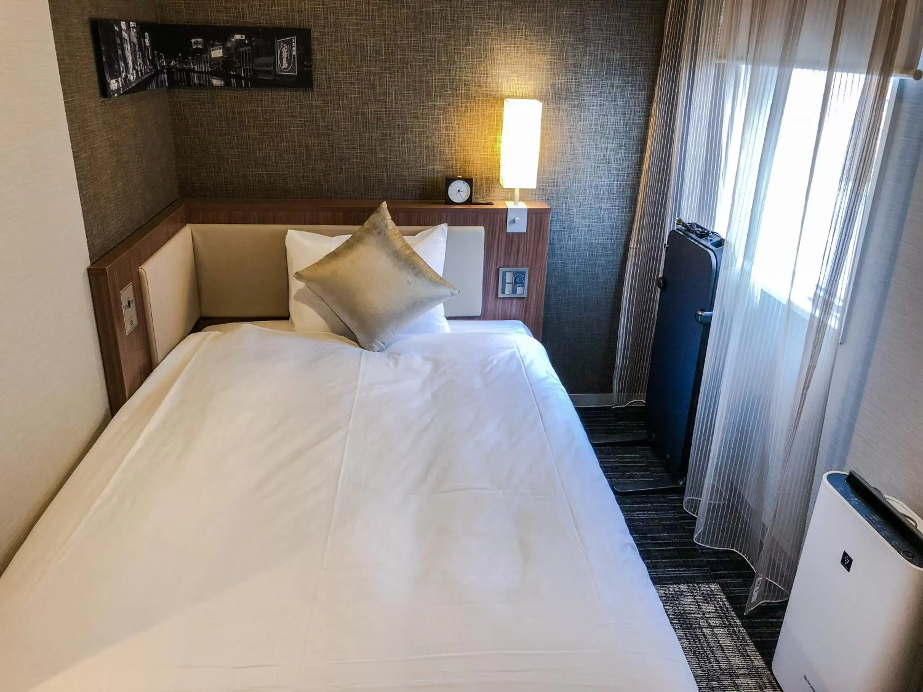 Photo of the whole room, Bed in HOTEL UNIZO Hakataeki Hakataguchi
