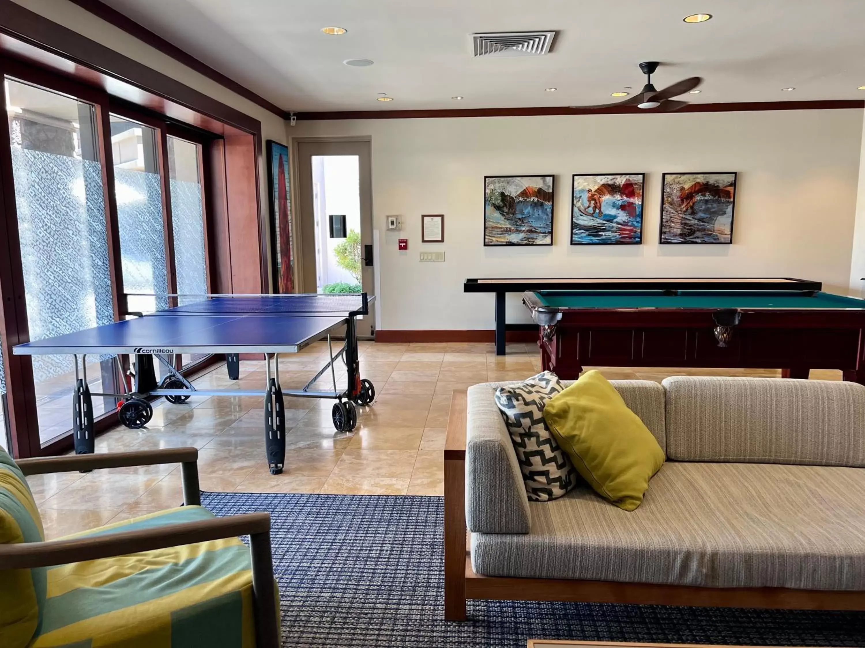 Table Tennis in Wailea Beach Villas, a Destination by Hyatt Residence