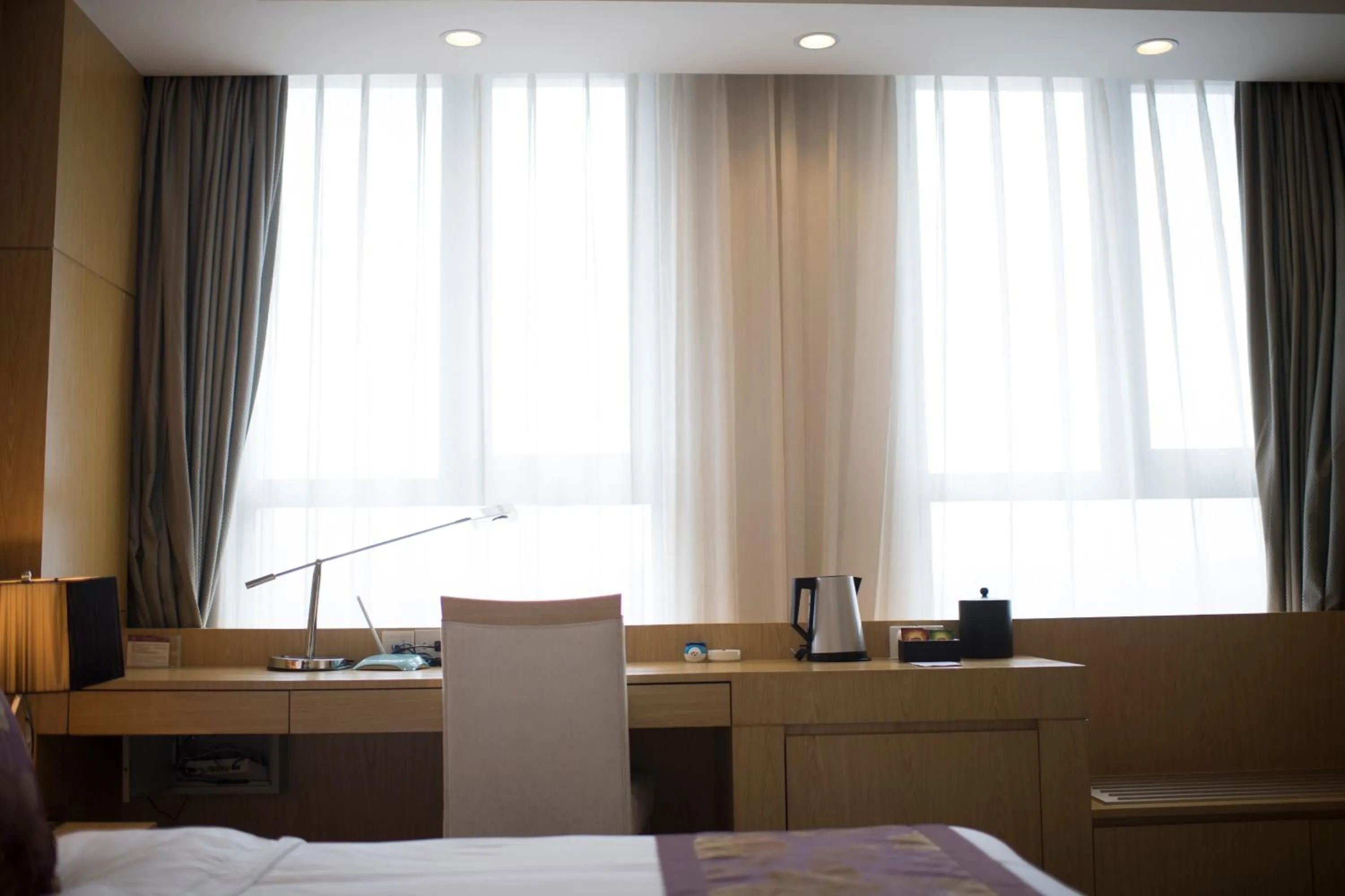 Bedroom in Suzhou Sun Plaza Hotel